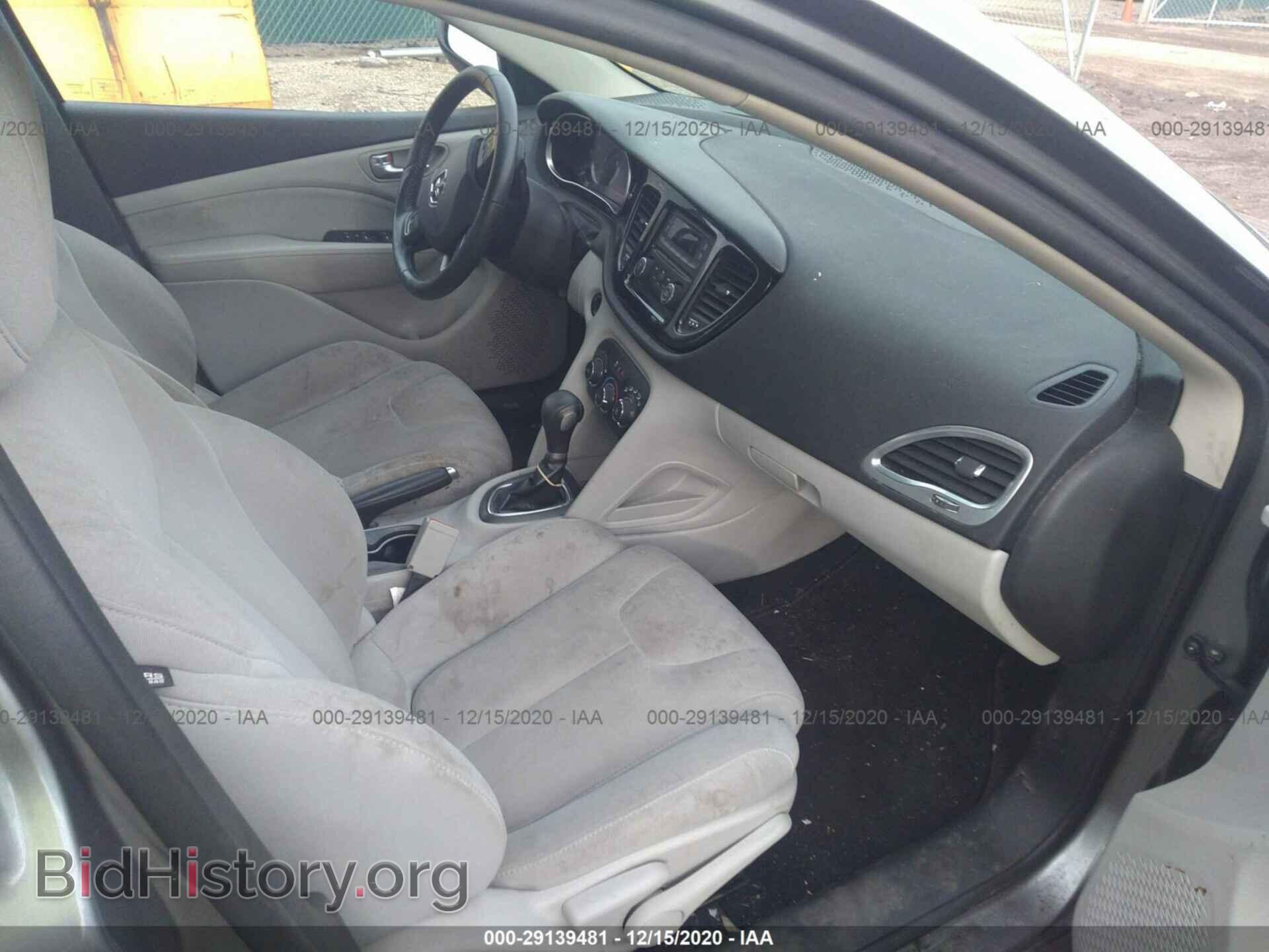 2013 DODGE DART - VIN: 1C3CDFBAXDD137265 - Фото 5