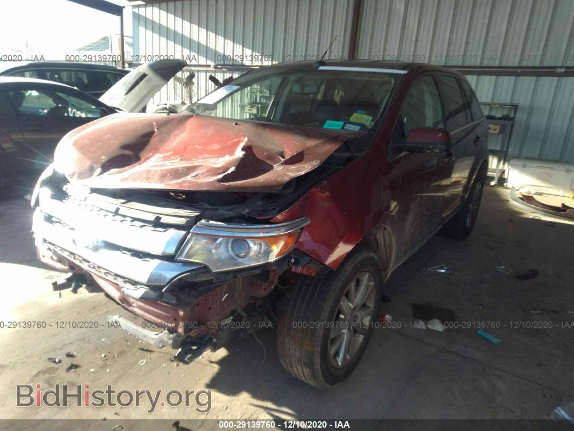 2014 FORD EDGE - VIN: 2FMDK3KC8EBA30871 - Фото 2