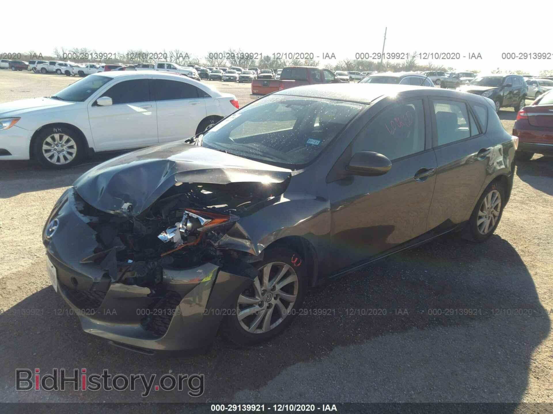 2012 MAZDA MAZDA3 - VIN: JM1BL1L80C1595924 - Фото 2