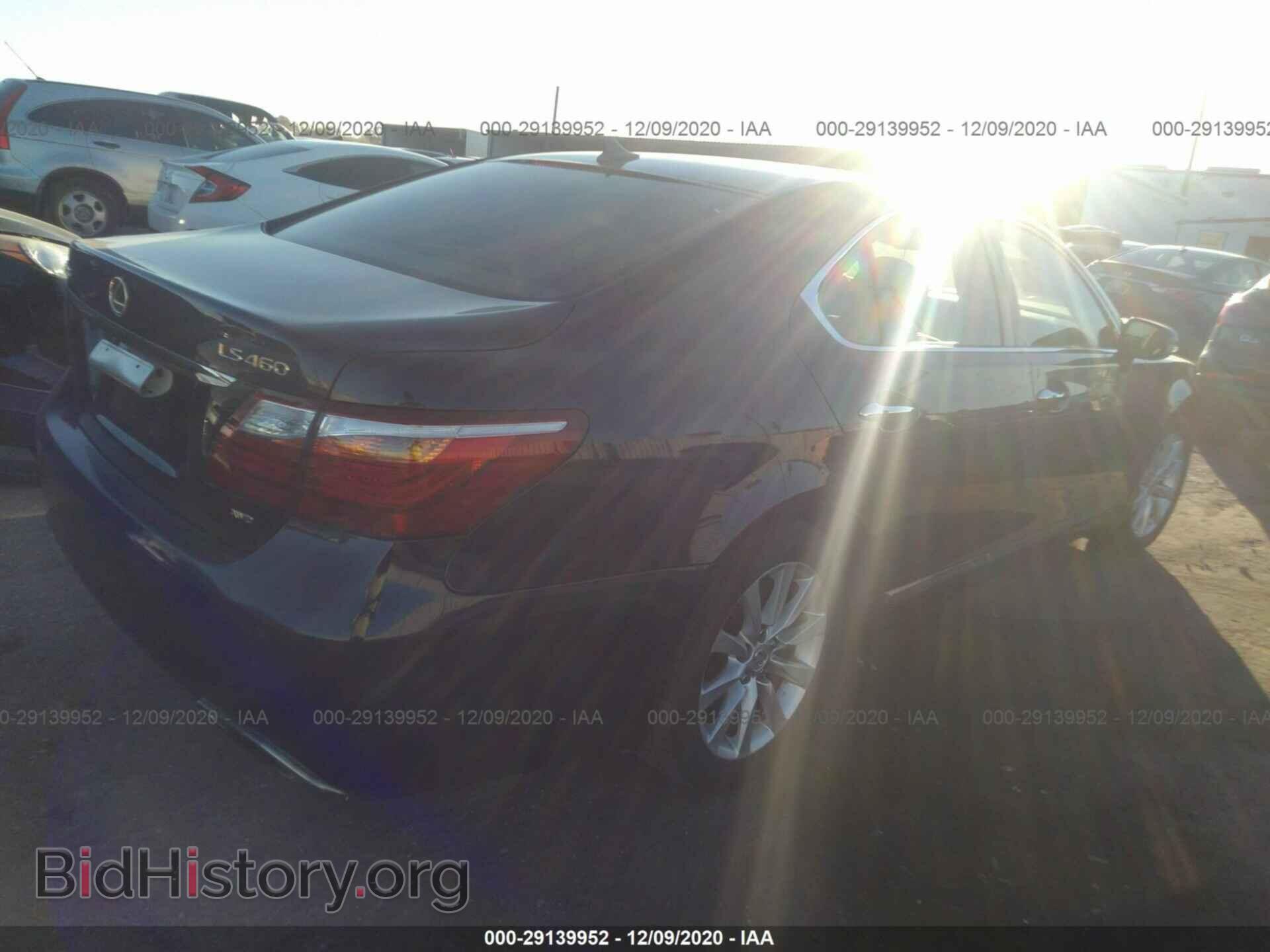 2010 LEXUS LS 460 - VIN: JTHCL5EF2A5007615 - Фото 4