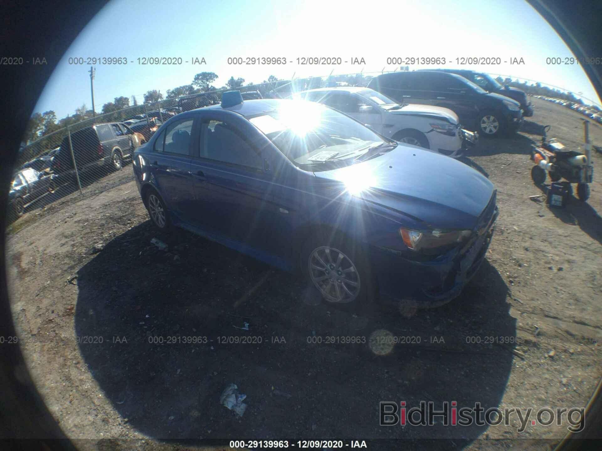 Photo JA32U2FU8CU011925 - MITSUBISHI LANCER 2012