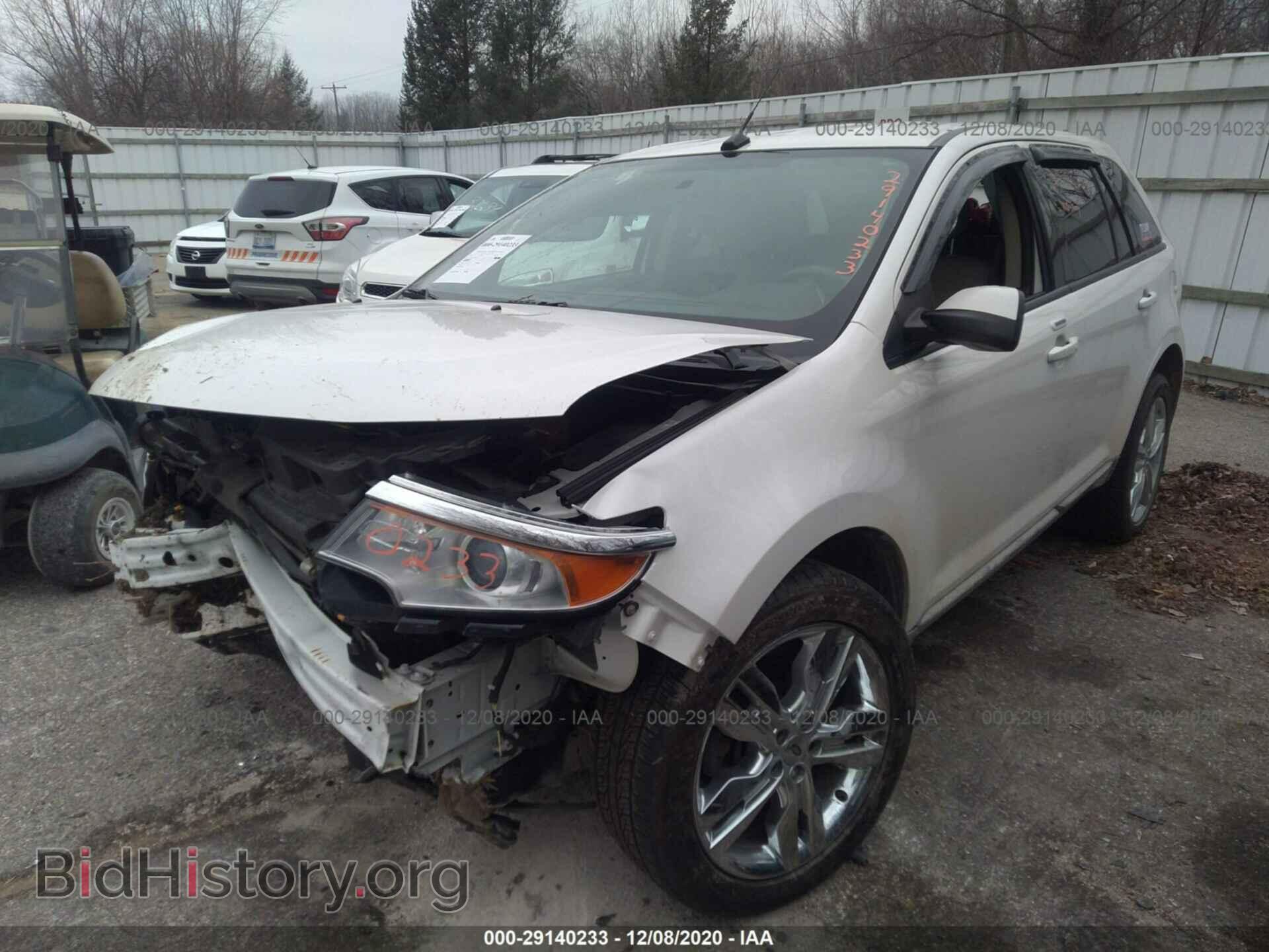 2014 FORD EDGE - VIN: 2FMDK3JC3EBB22326 - Фото 2