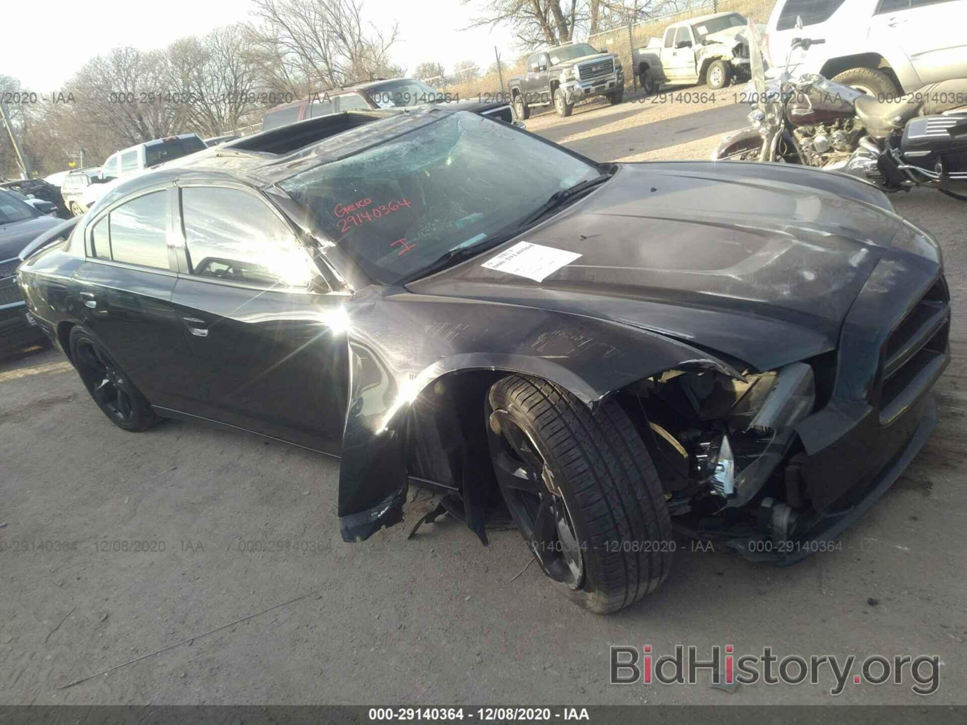 Photo 2C3CDXHG6EH338506 - DODGE CHARGER 2014