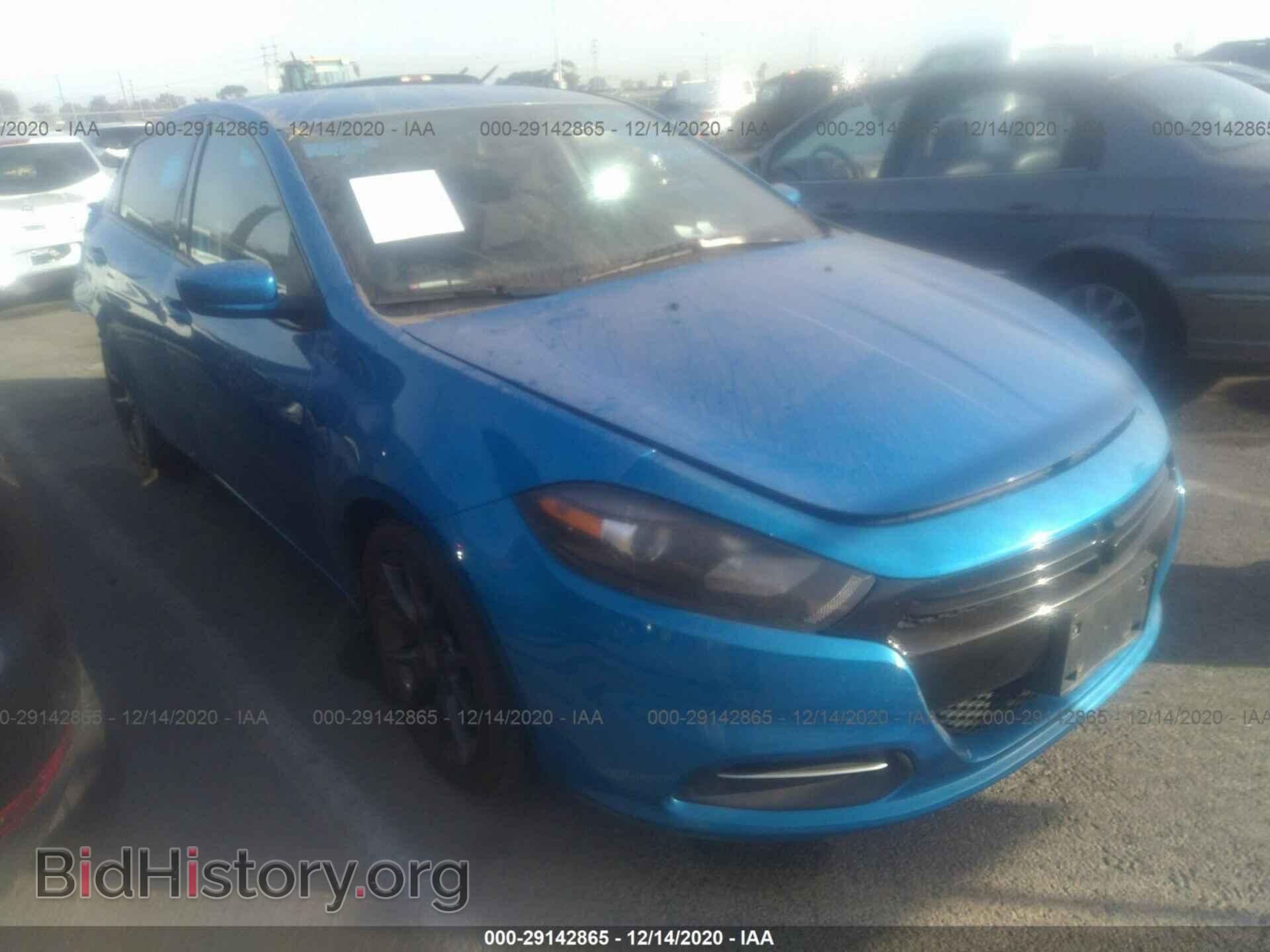 Фотография 1C3CDFAA6GD529598 - DODGE DART 2016