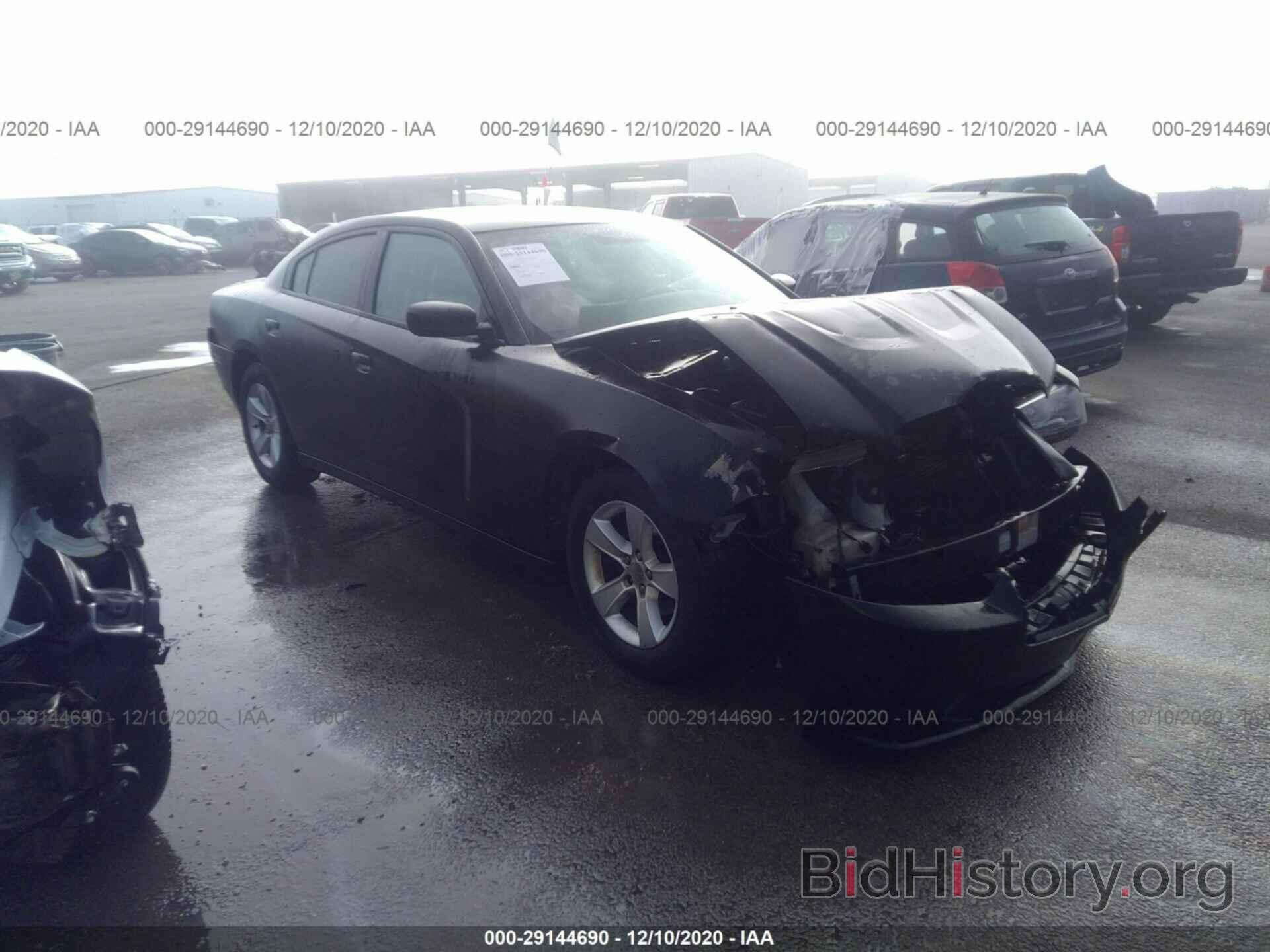 Photo 2C3CDXBG3DH729684 - DODGE CHARGER 2013