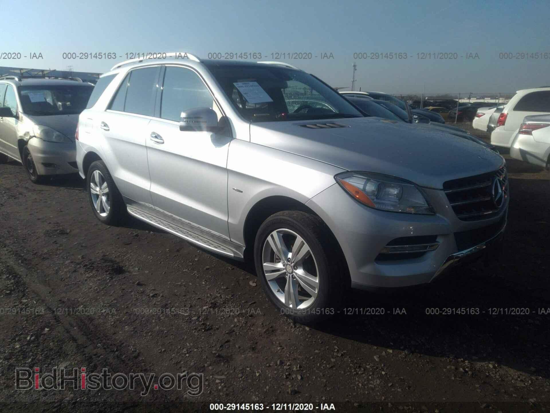 Photo 4JGDA5HB2CA005339 - MERCEDES-BENZ M-CLASS 2012
