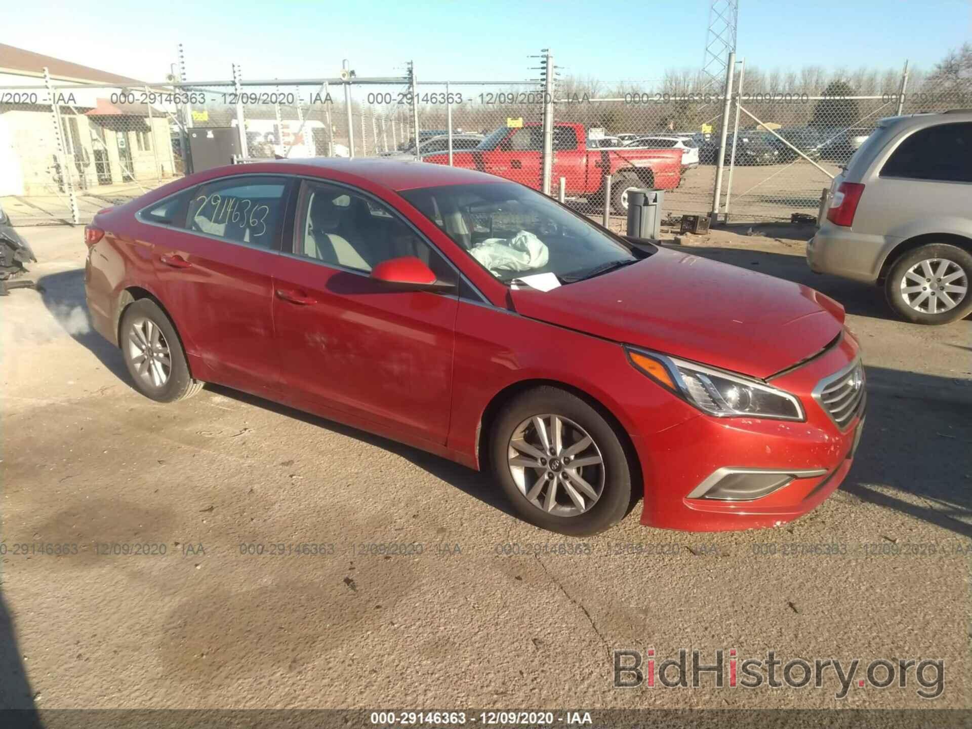 Фотография 5NPE24AF1HH557458 - HYUNDAI SONATA 2017