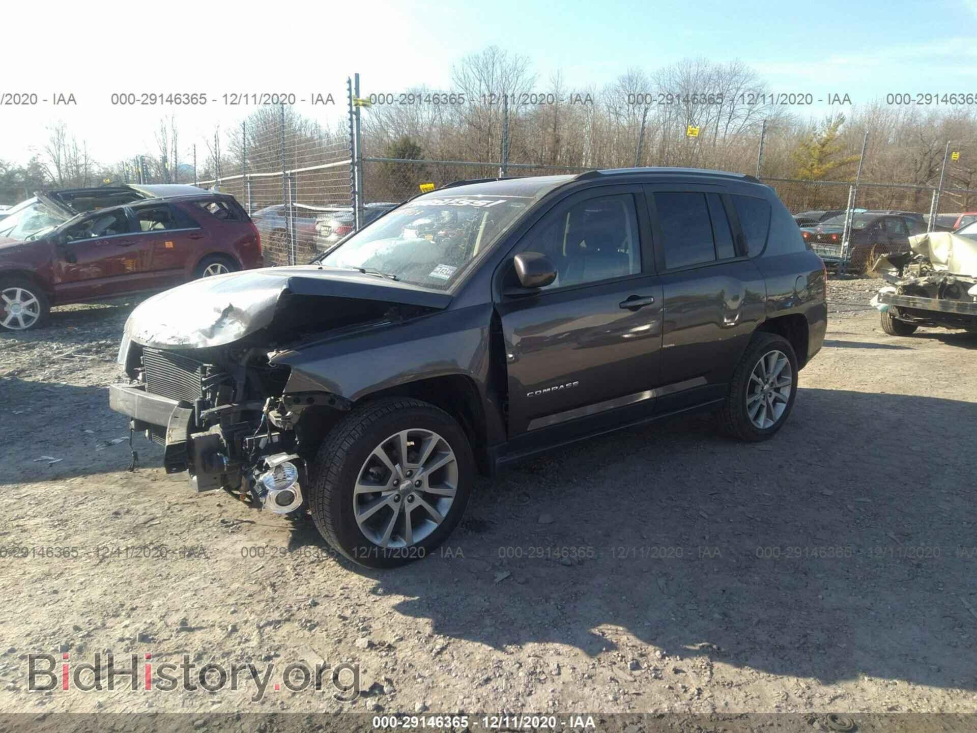 2015 JEEP COMPASS - VIN: 1C4NJDCB0FD426165 - Фото 2