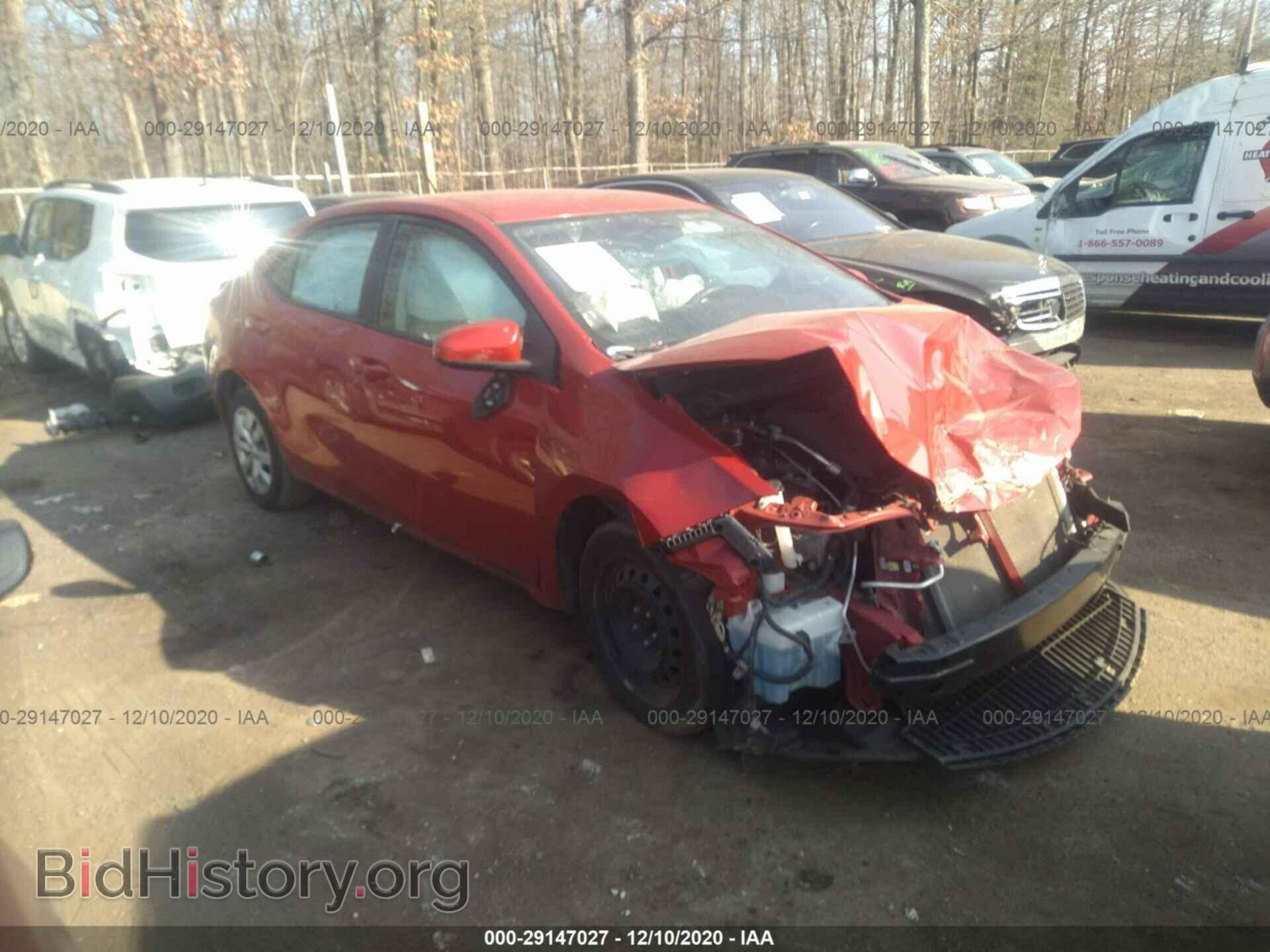 Фотография 2T1BURHE9EC047316 - TOYOTA COROLLA 2014