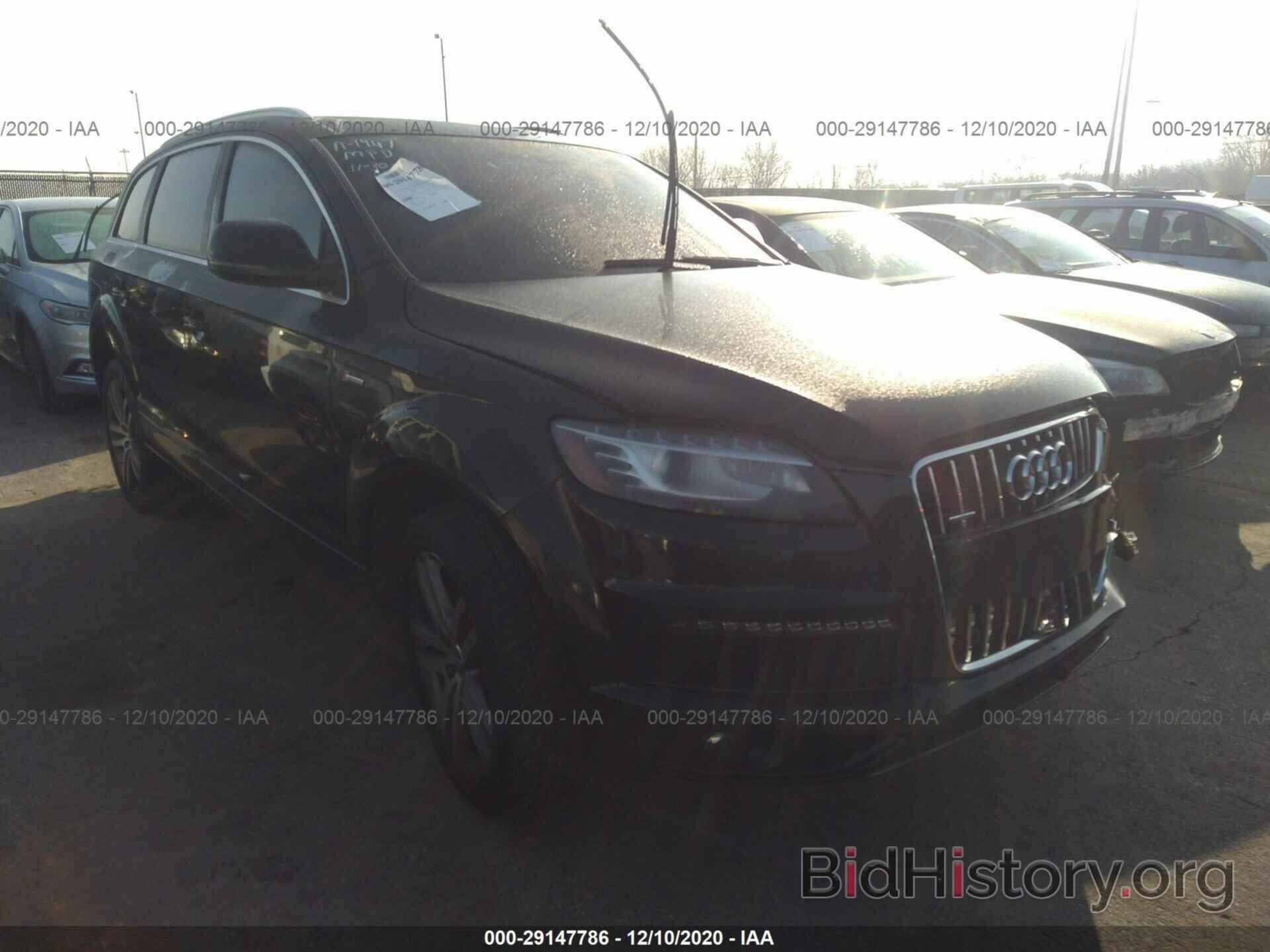 Photo WA1DGAFE0DD002572 - AUDI Q7 2013