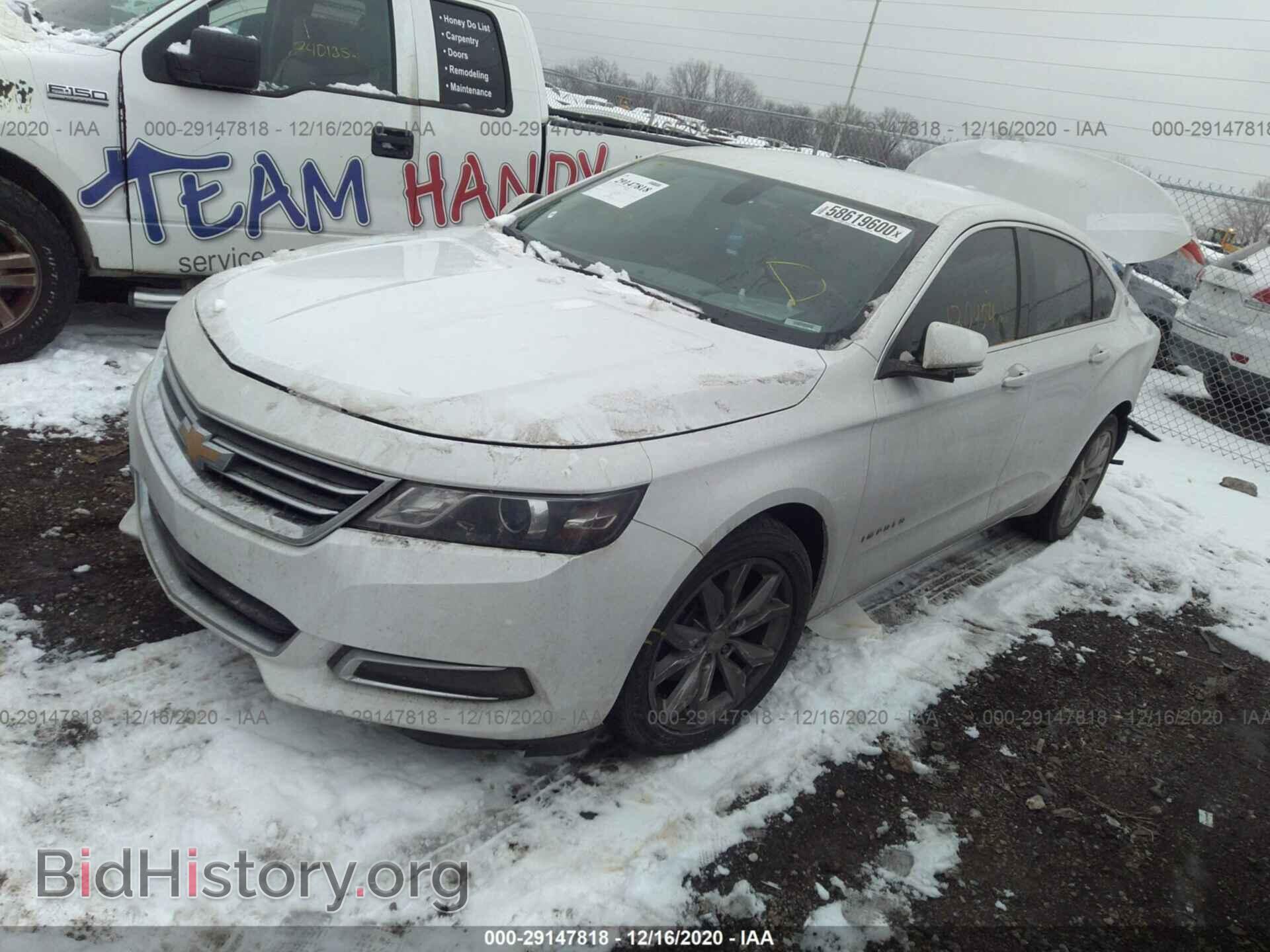 2017 CHEVROLET IMPALA - VIN: 2G1105S34H9102999 - Фото 2