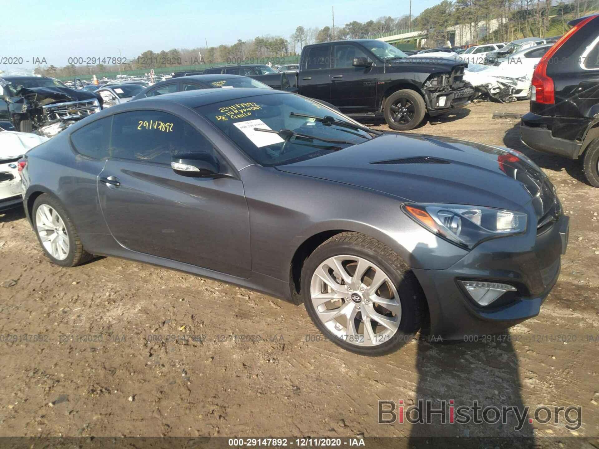 Photo KMHHU6KJXEU119279 - HYUNDAI GENESIS COUPE 2014