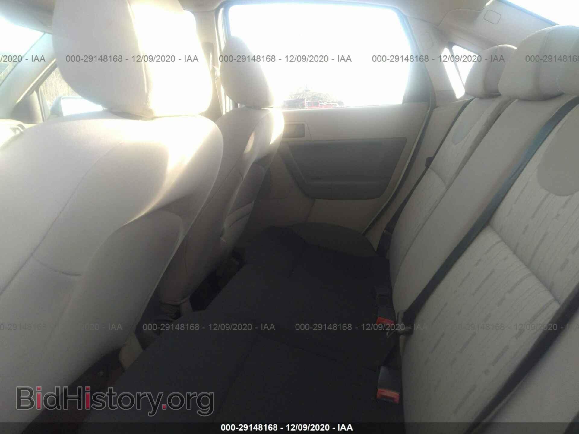 2009 FORD FOCUS - VIN: 1FAHP35N19W107787 - Фото 8