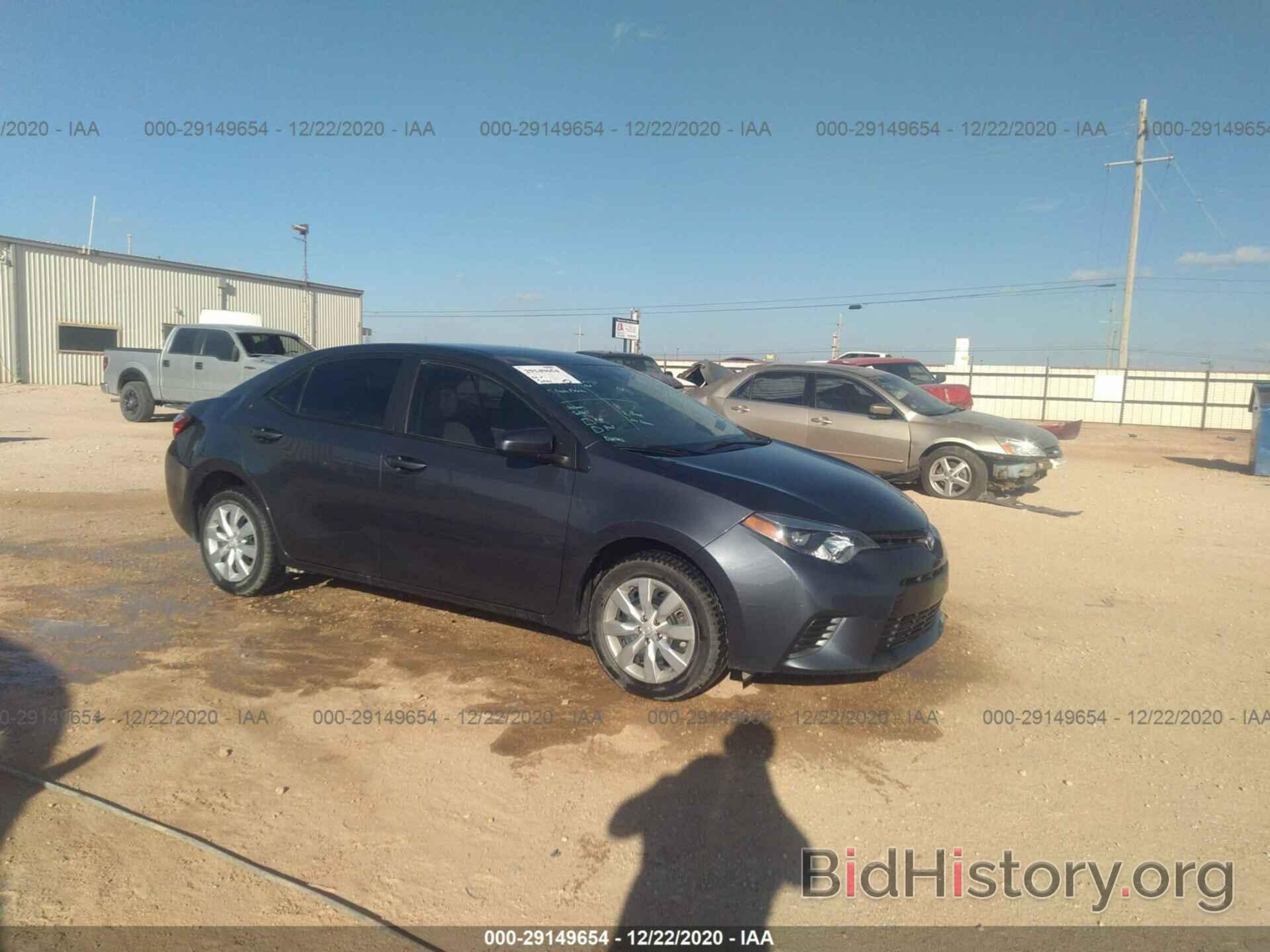 Photo 5YFBURHEXFP243430 - TOYOTA COROLLA 2015