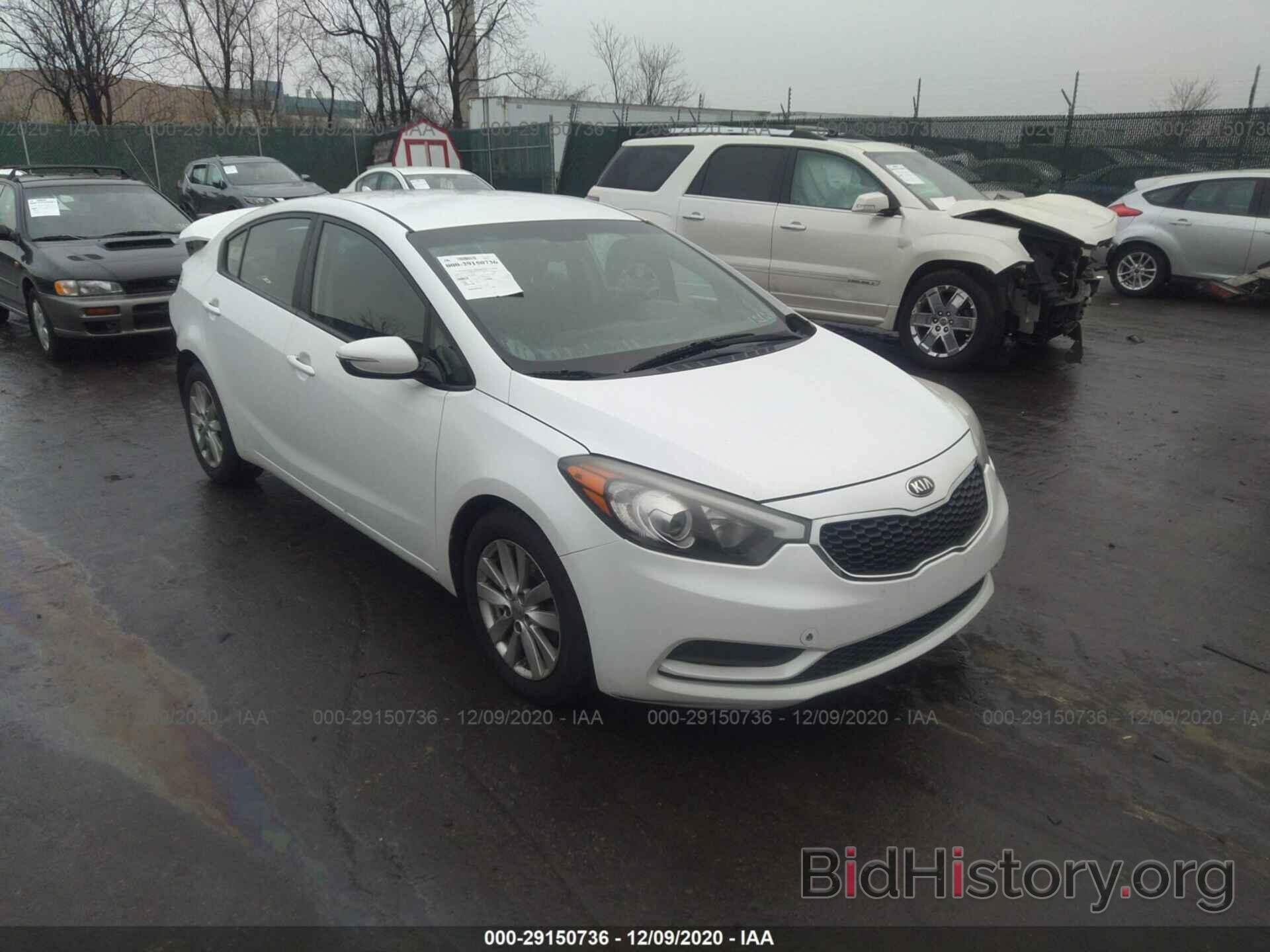 Photo KNAFX4A65E5095050 - KIA FORTE 2014