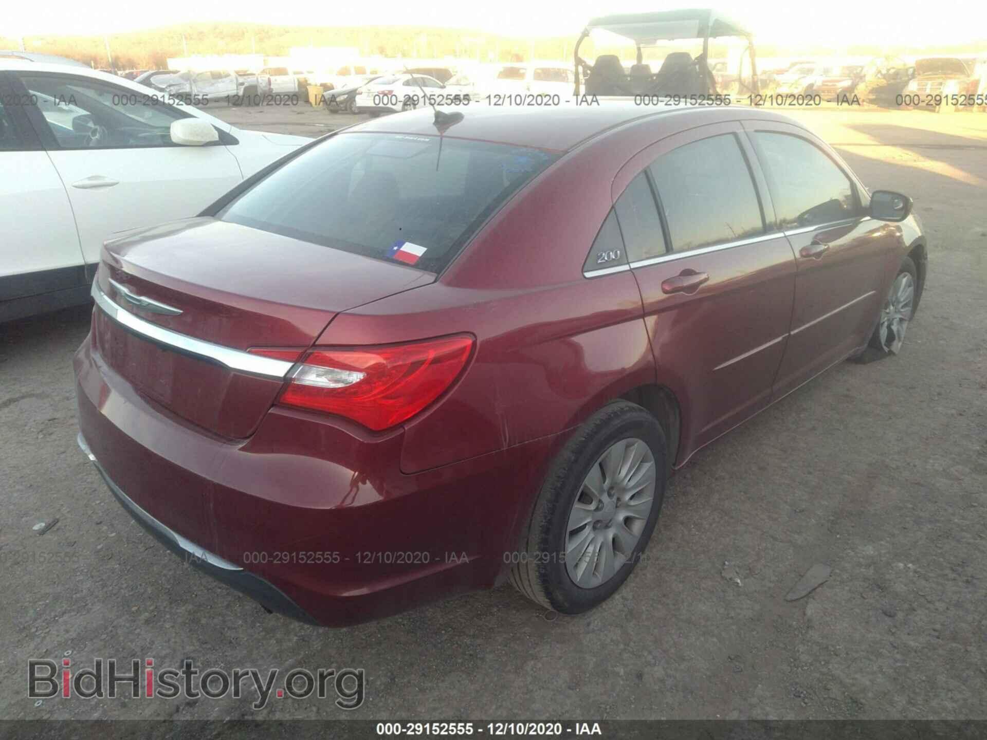 2013 CHRYSLER 200 - VIN: 1C3CCBAB6DN636077 - Фото 4