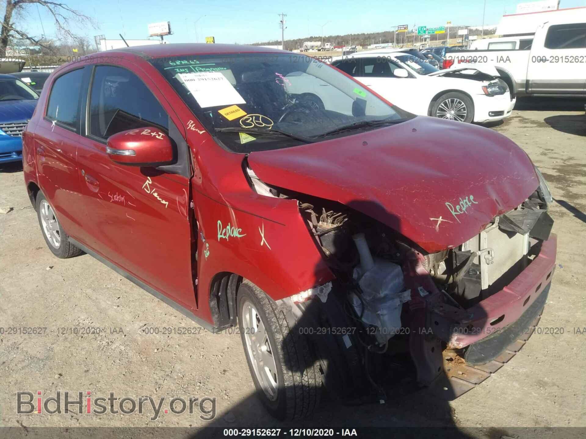 Photo ML32A4HJ4FH013292 - MITSUBISHI MIRAGE 2015