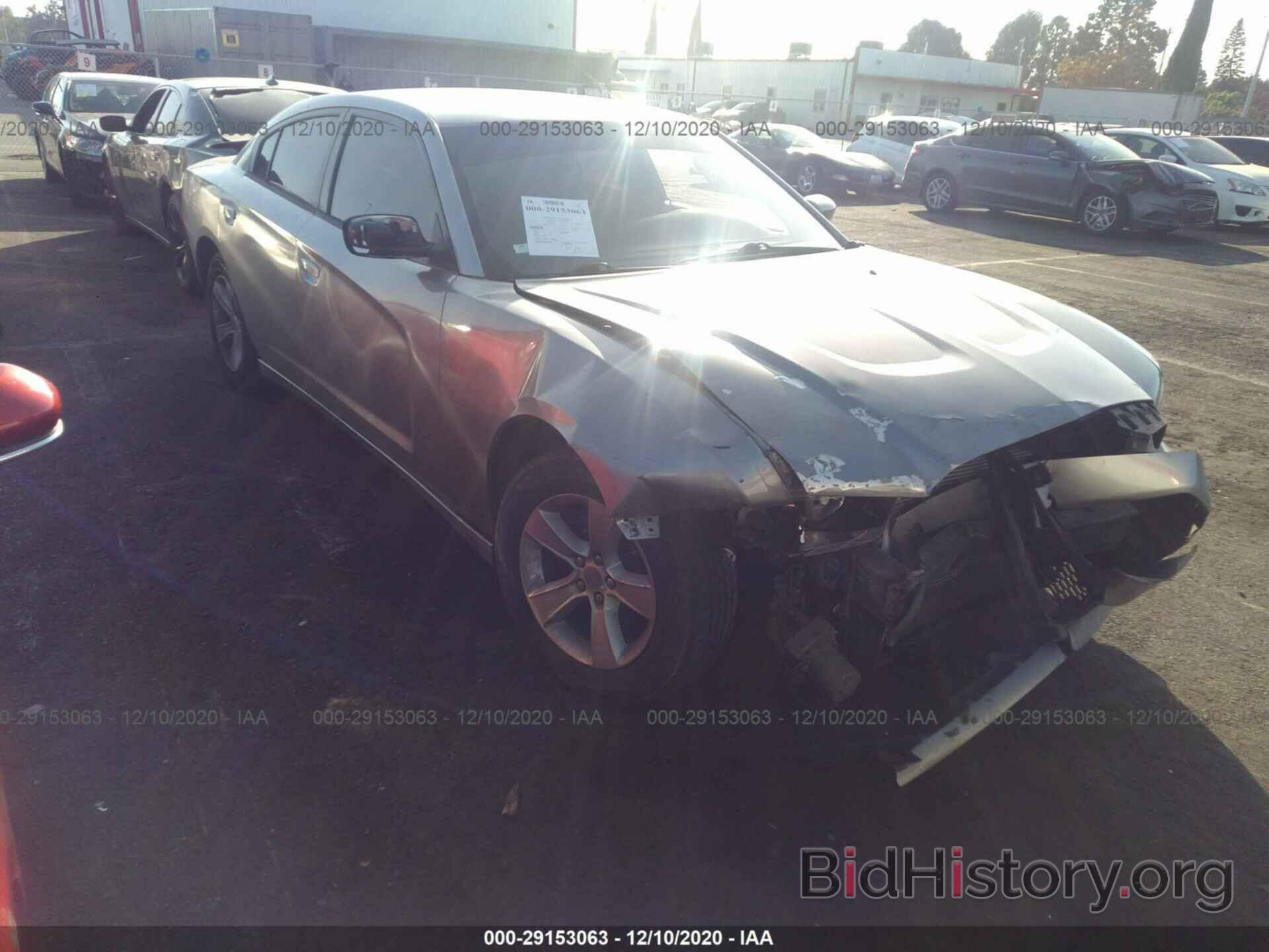 Photo 2C3CDXBG8EH192165 - DODGE CHARGER 2014