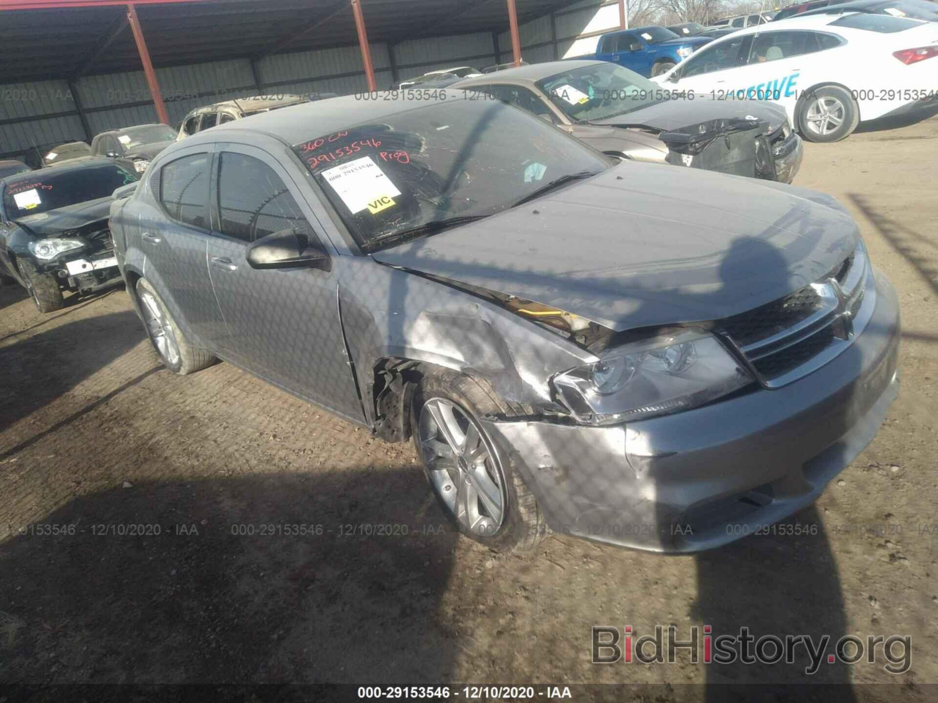 Фотография 1C3CDZAG5DN588377 - DODGE AVENGER 2013