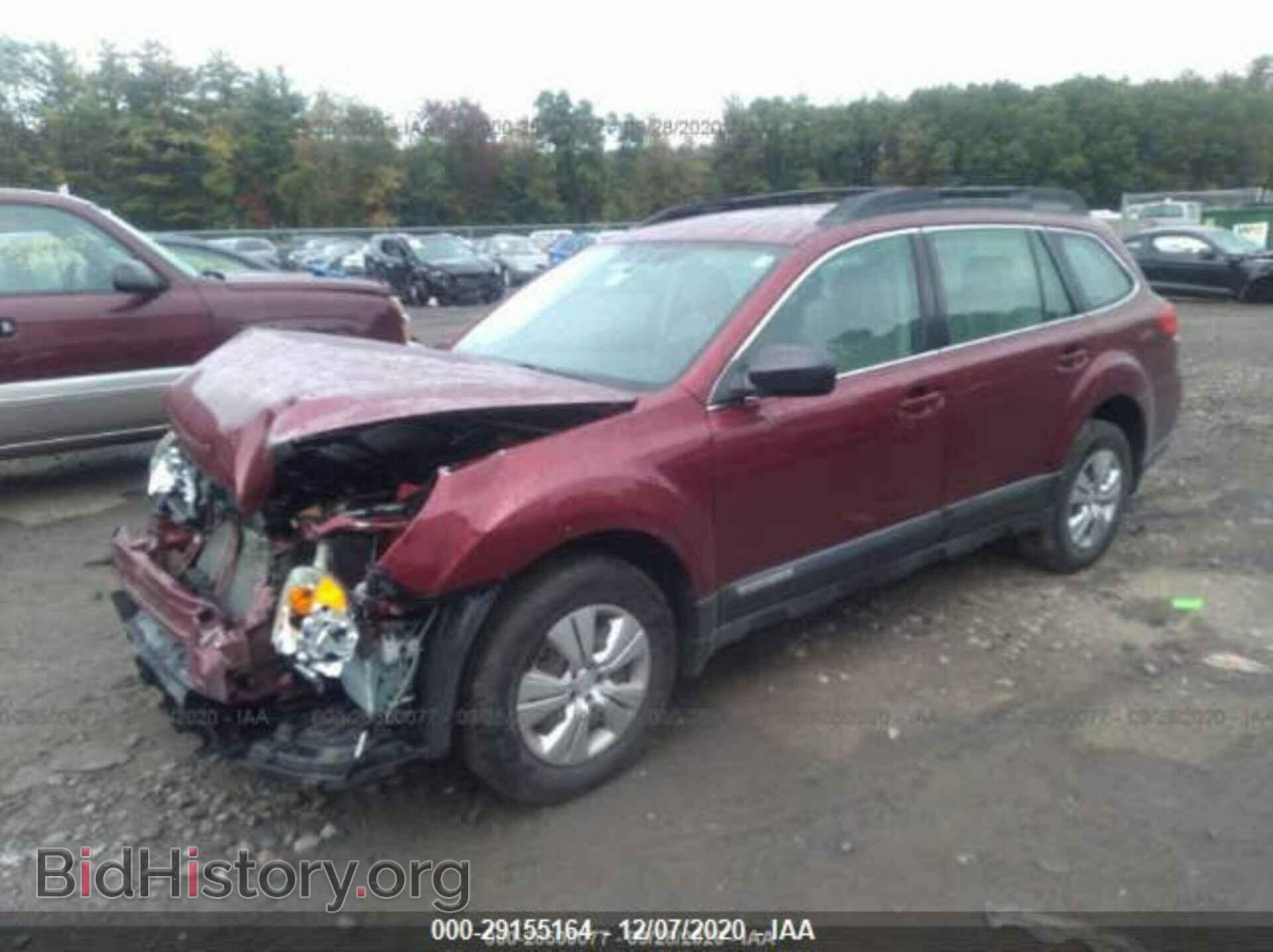 2011 SUBARU OUTBACK - VIN: 4S4BRBACXB3403211 - Фото 2