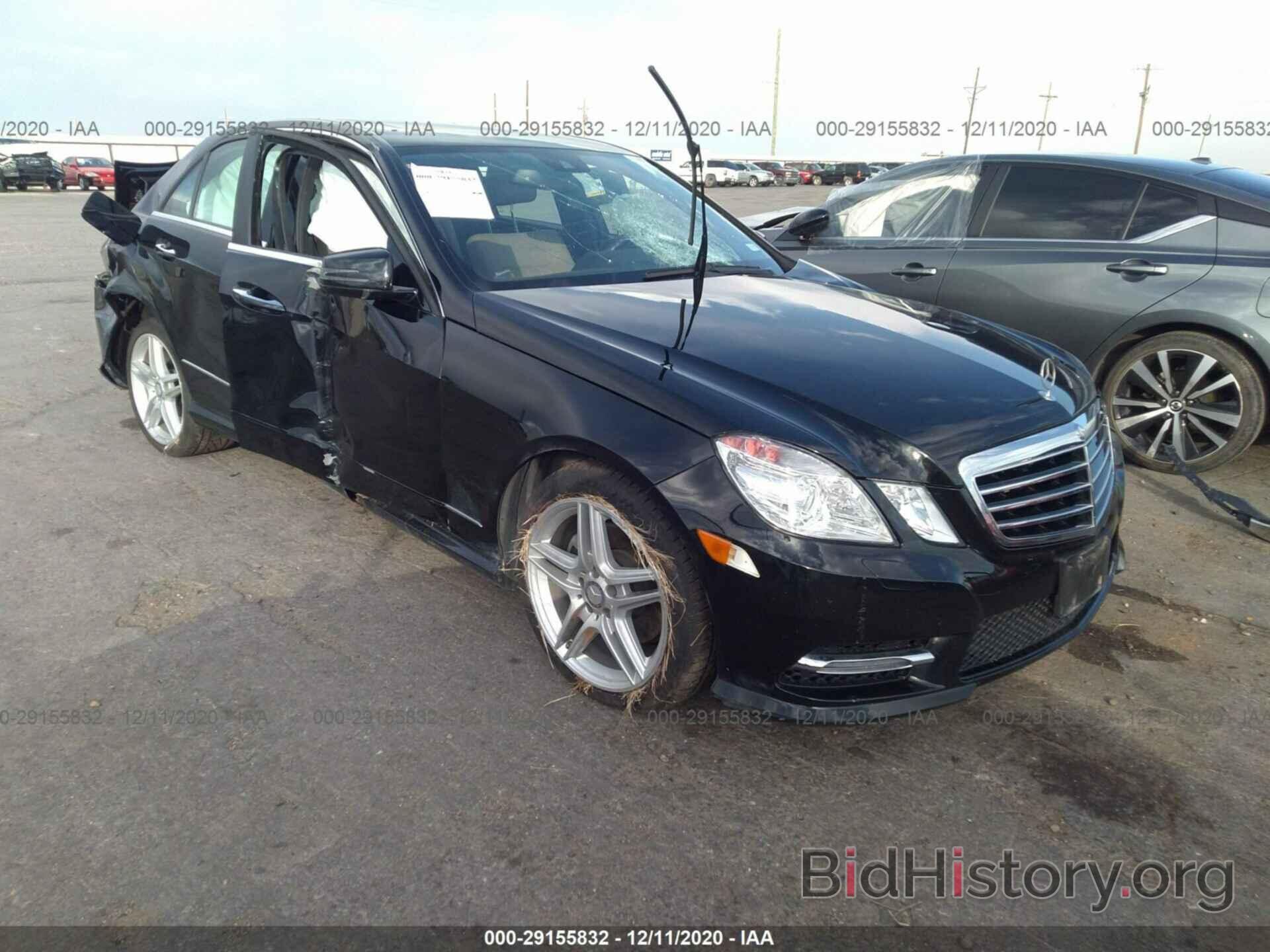 Photo WDDHF5KB9DA728659 - MERCEDES-BENZ E-CLASS 2013