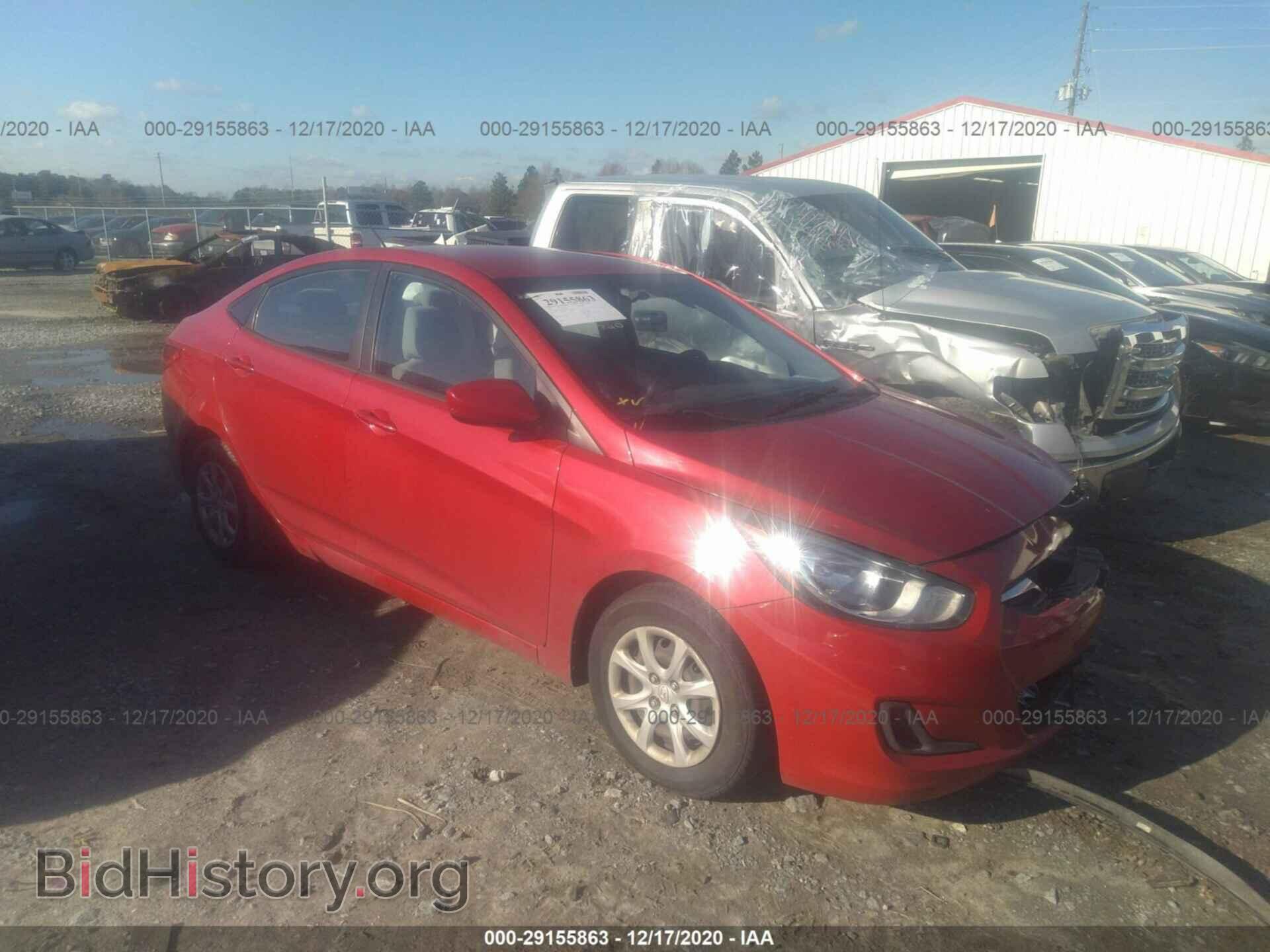Photo KMHCT4AE1EU687295 - HYUNDAI ACCENT 2014