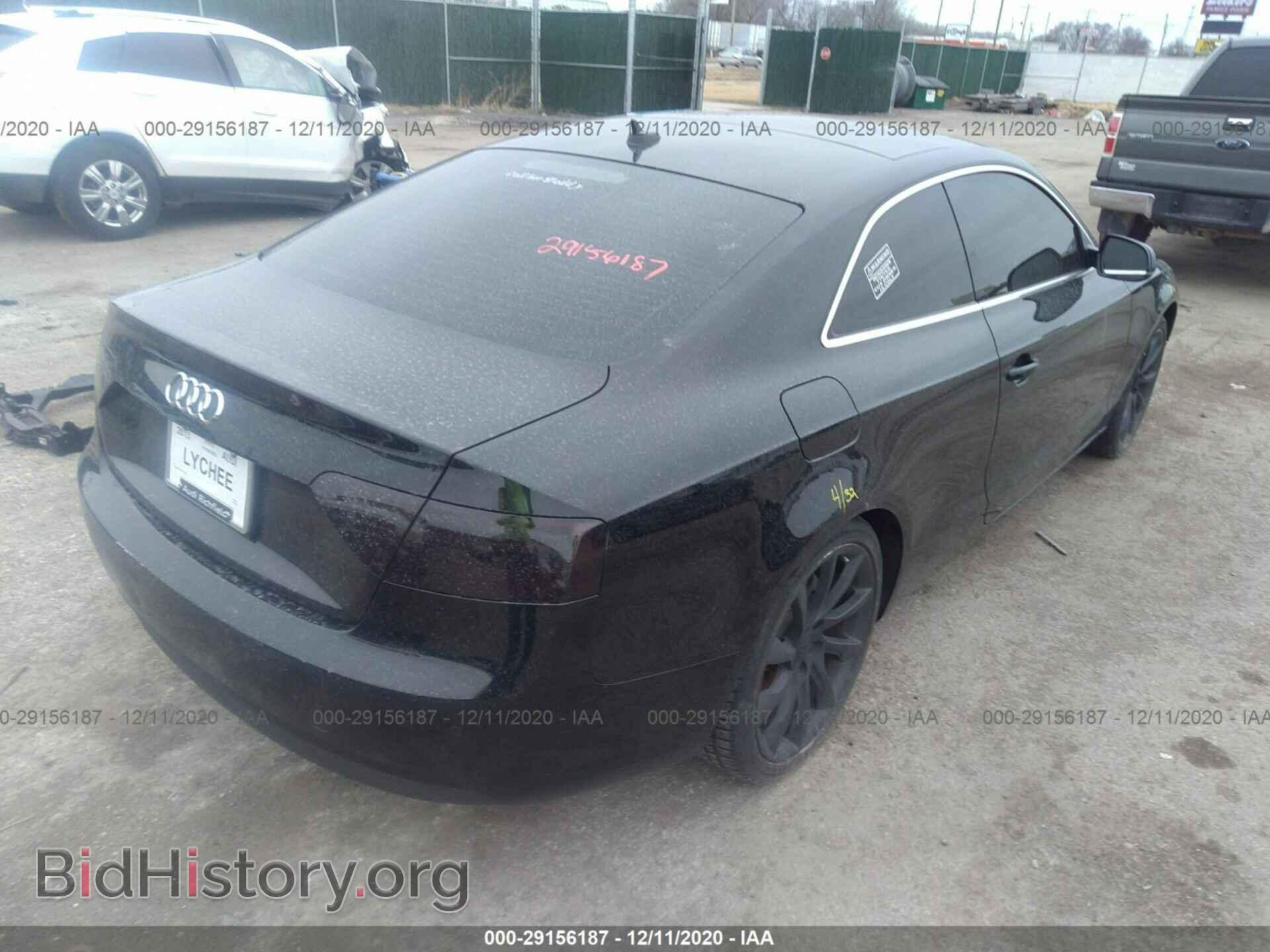 2013 AUDI A5 - VIN: WAUVFAFR0DA033481 - Photo 4