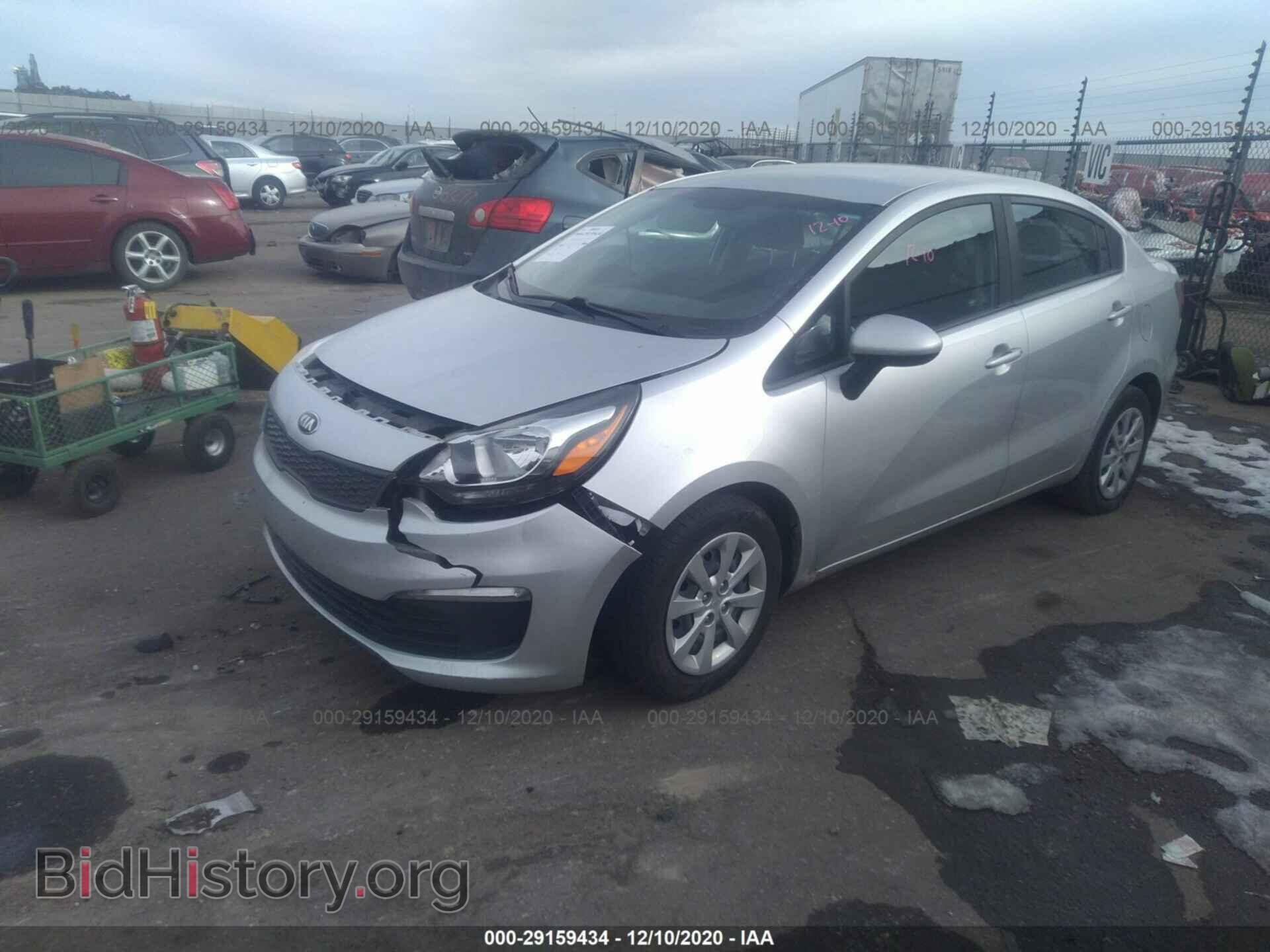2017 KIA RIO - VIN: KNADM4A34H6015256 - Фото 2