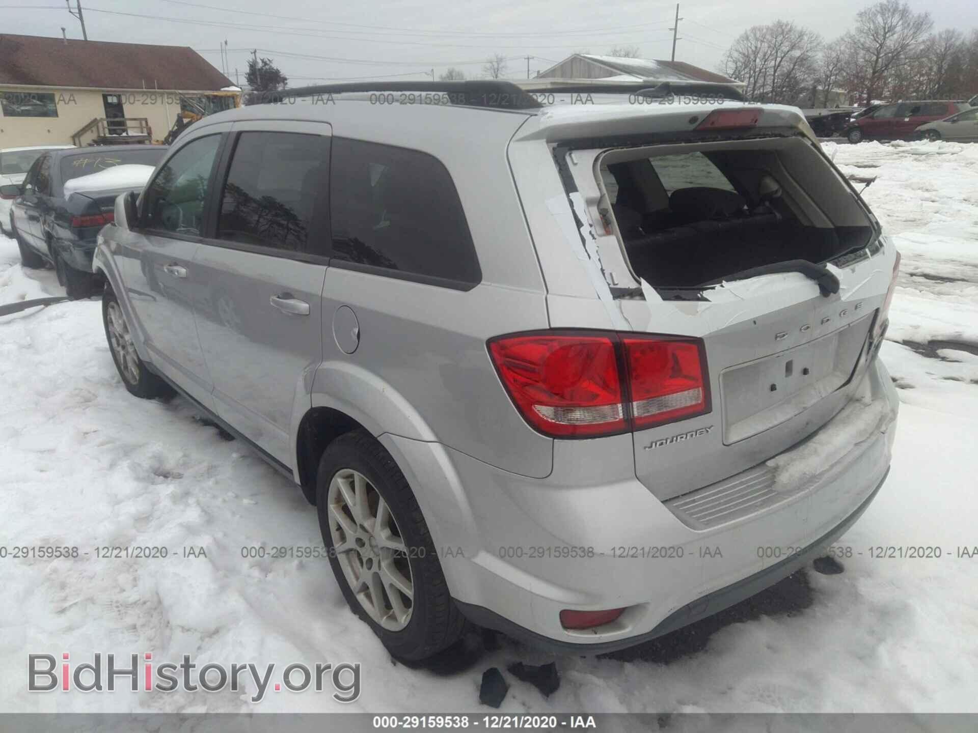 2013 DODGE JOURNEY - VIN: 3C4PDCBB2DT568441 - Фото 3