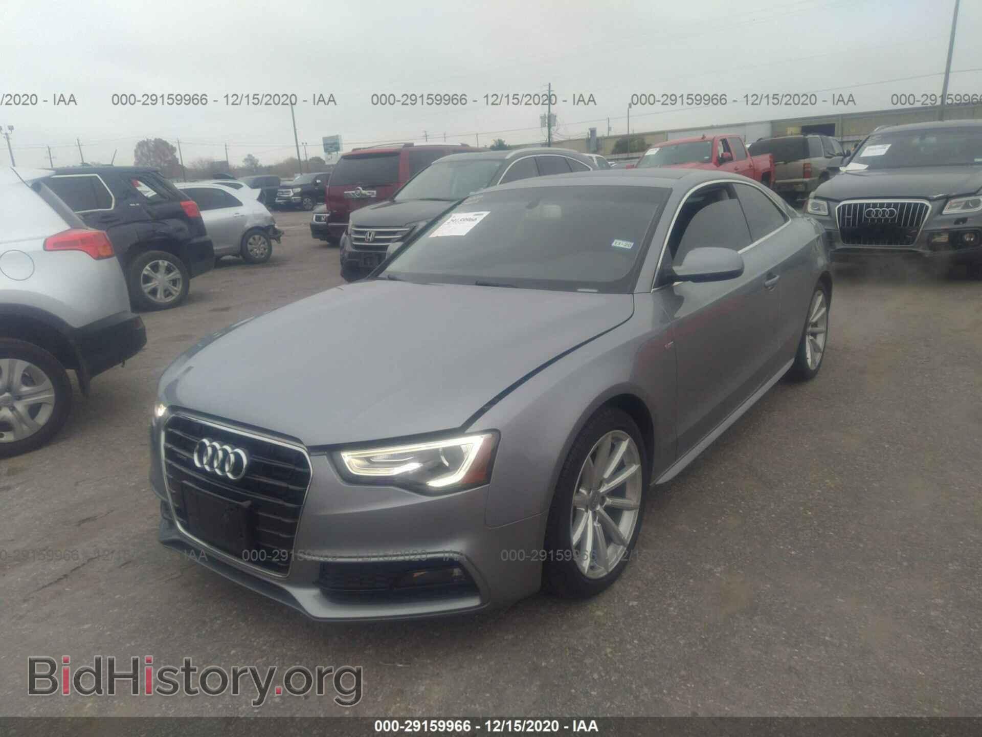 2015 AUDI A5 - VIN: WAUMFAFRXFA037827 - Photo 2