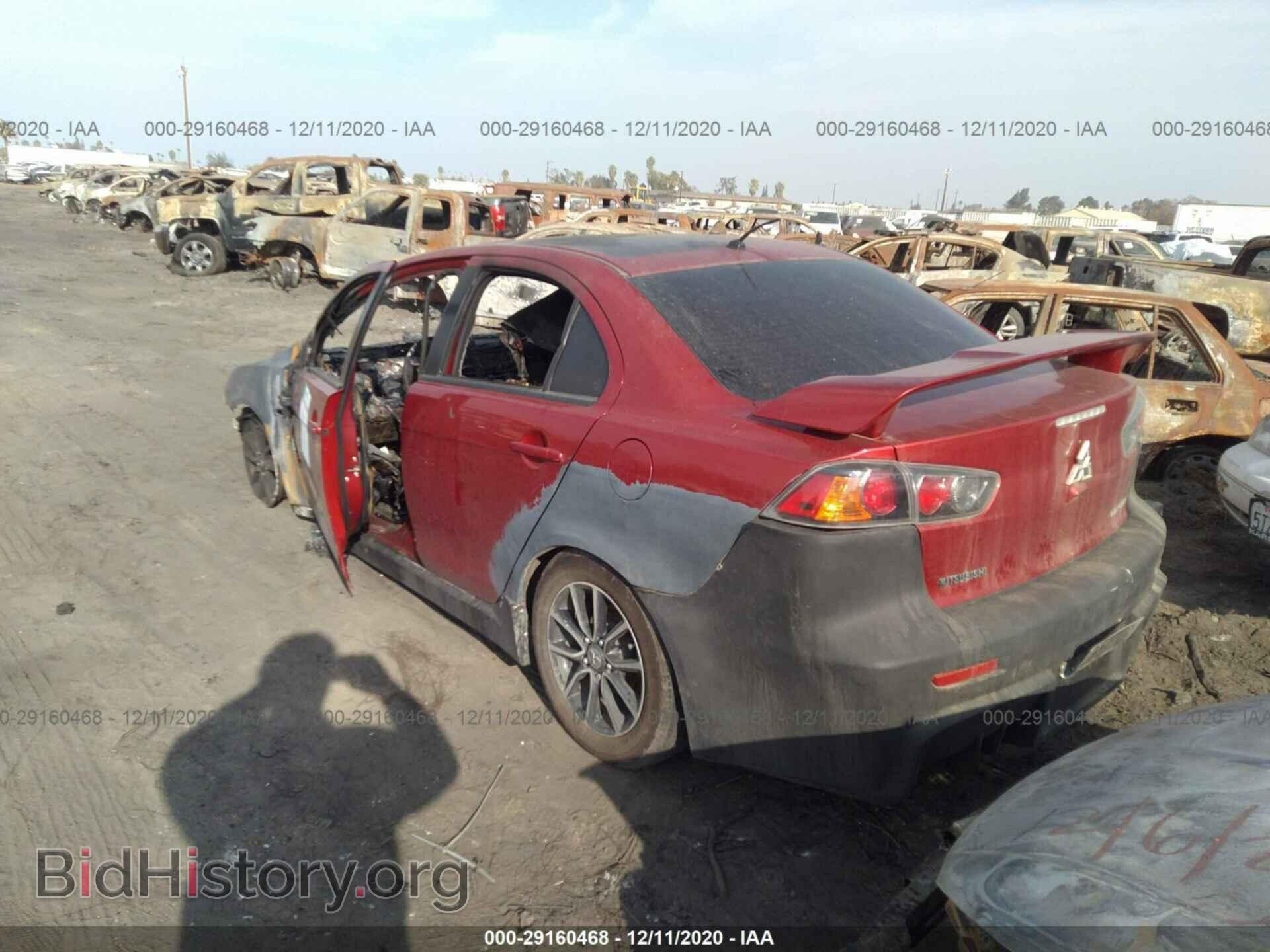 2017 MITSUBISHI LANCER - VIN: JA32U2FU1HU013104 - Фото 3