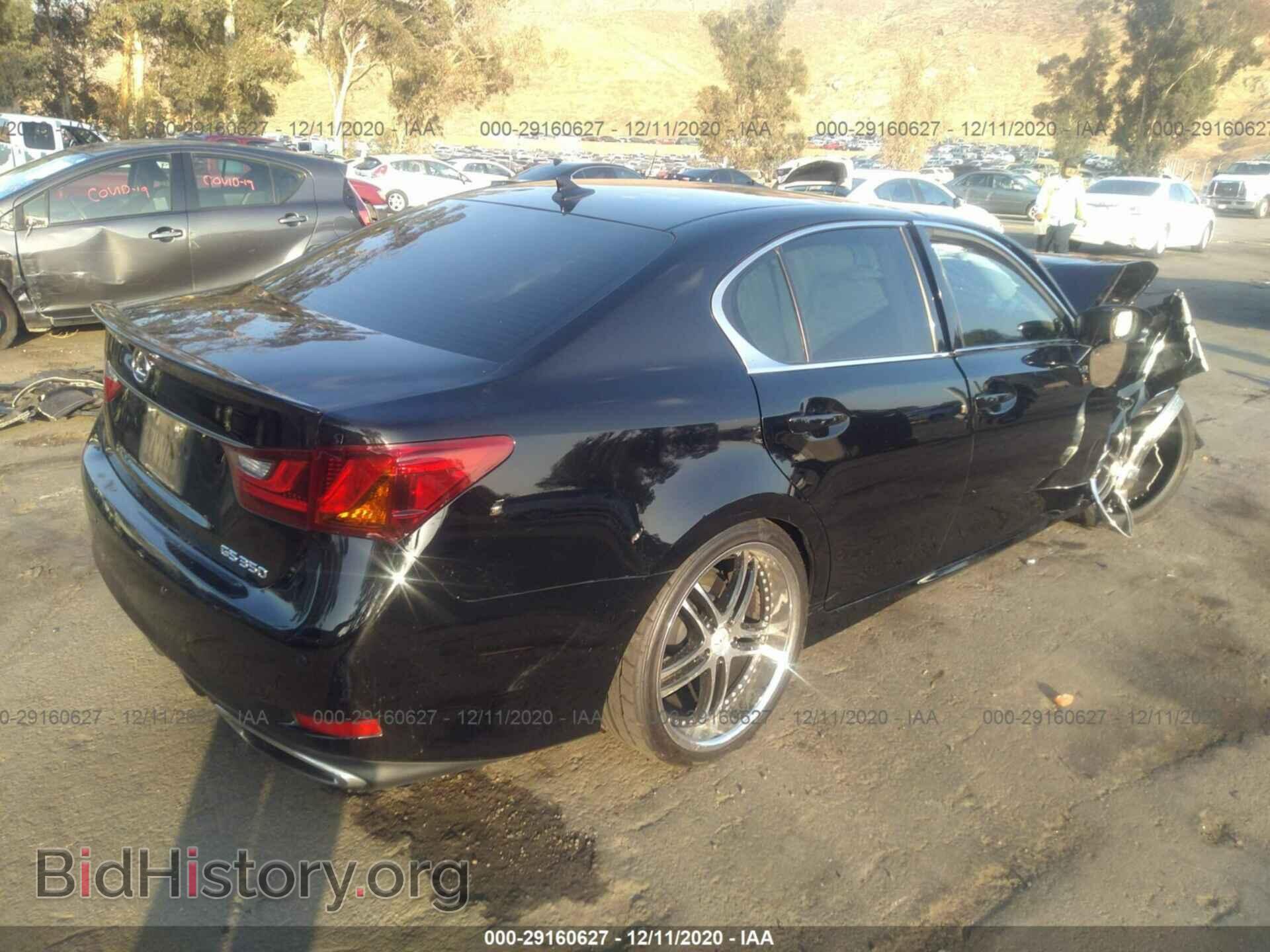 2013 LEXUS GS 350 - VIN: JTHBE1BL8D5020558 - Фото 4