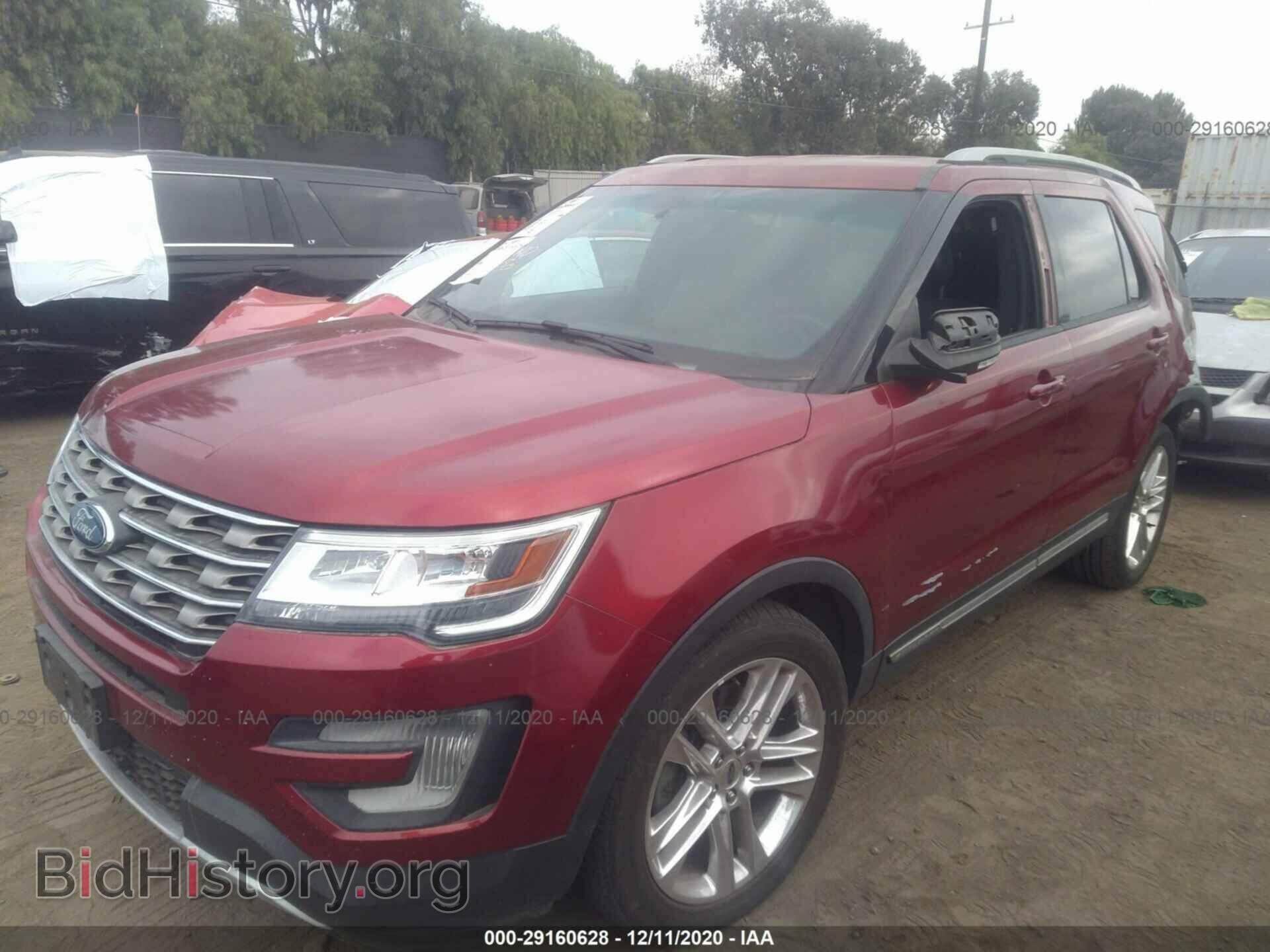 2016 FORD EXPLORER - VIN: 1FM5K7D84GGB12239 - Фото 2