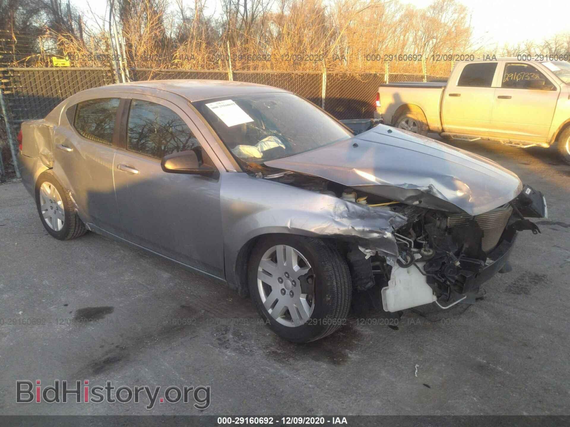 Фотография 1C3CDZAB2DN540971 - DODGE AVENGER 2013