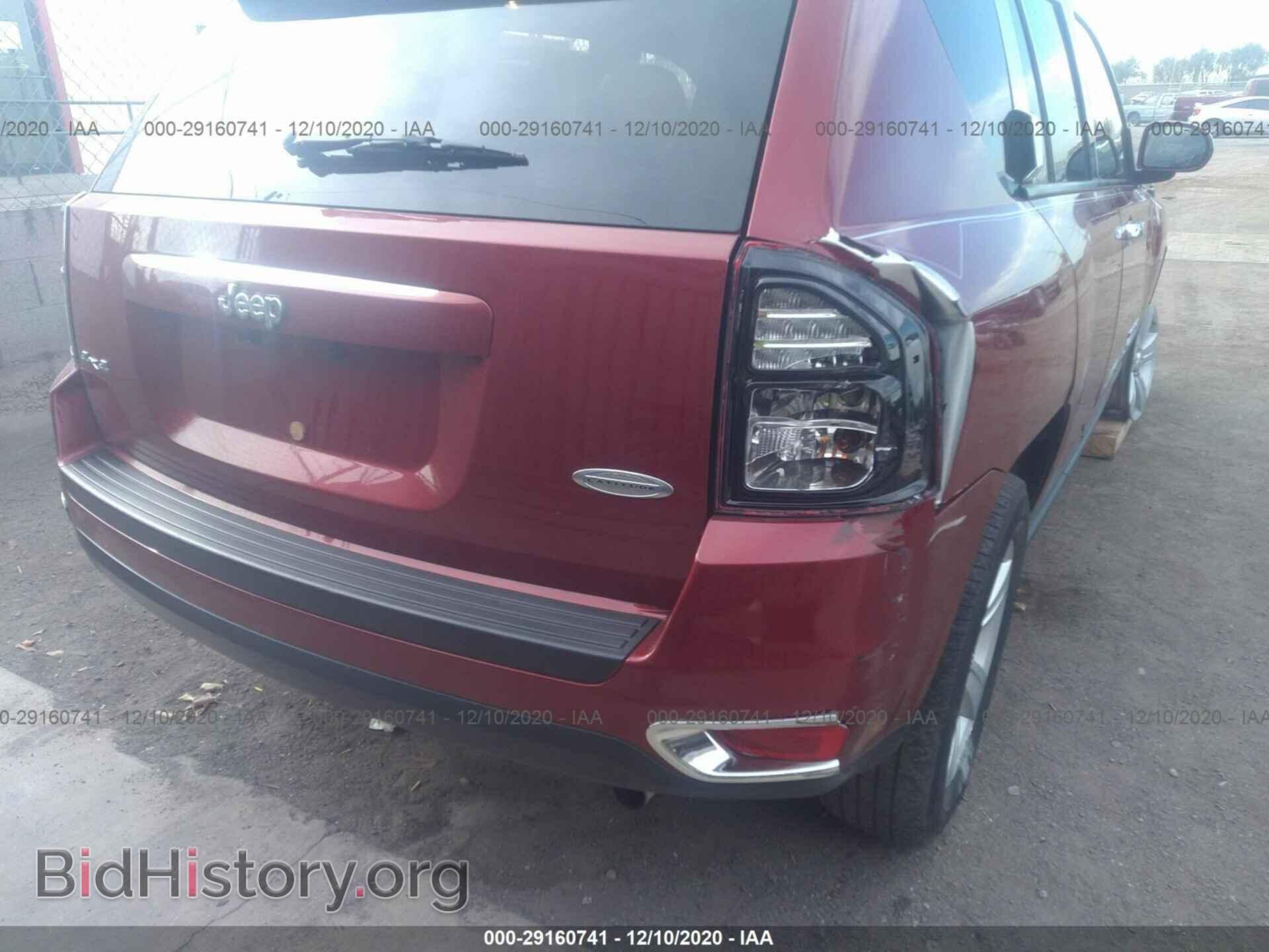 2016 JEEP COMPASS - VIN: 1C4NJDEB5GD631494 - Фото 6