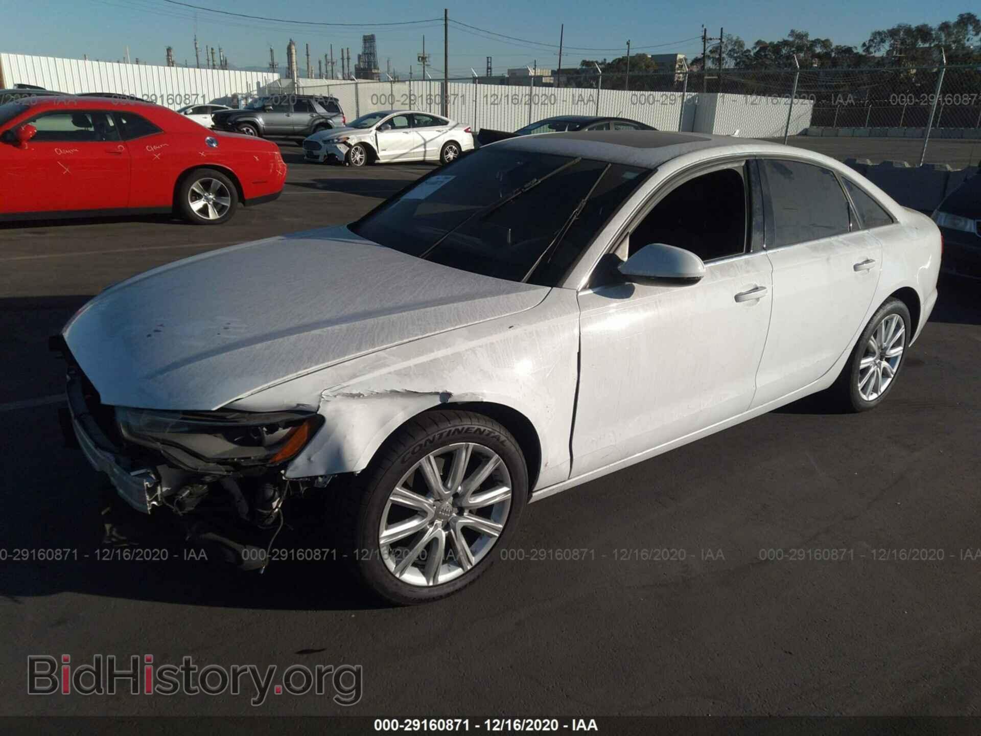 2013 AUDI A6 - VIN: WAUDFAFC3DN128889 - Фото 2
