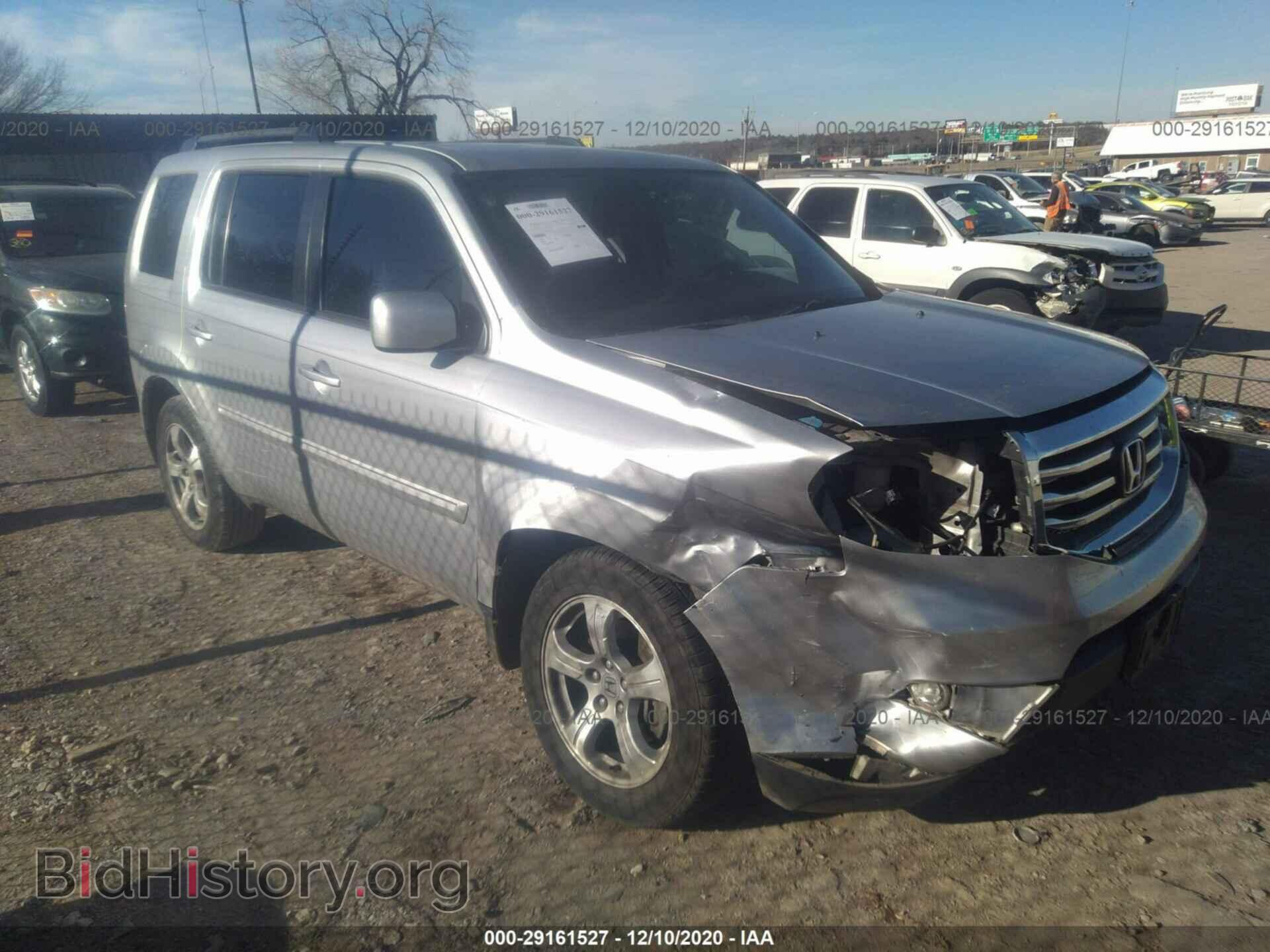 Фотография 5FNYF3H65EB005196 - HONDA PILOT 2014