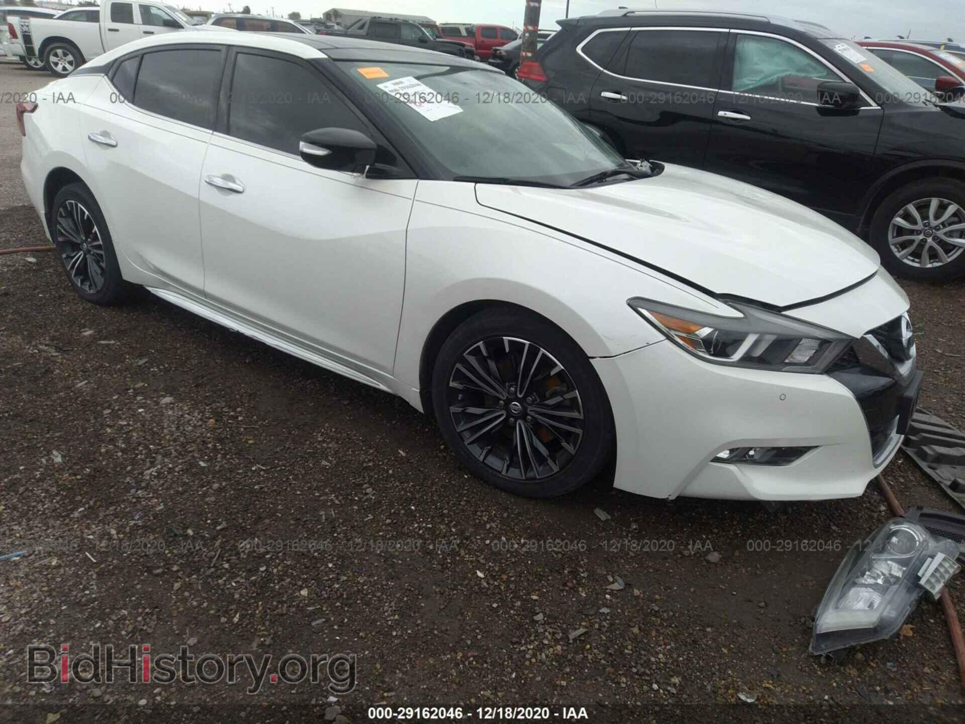 Photo 1N4AA6AP1GC398642 - NISSAN MAXIMA 2016