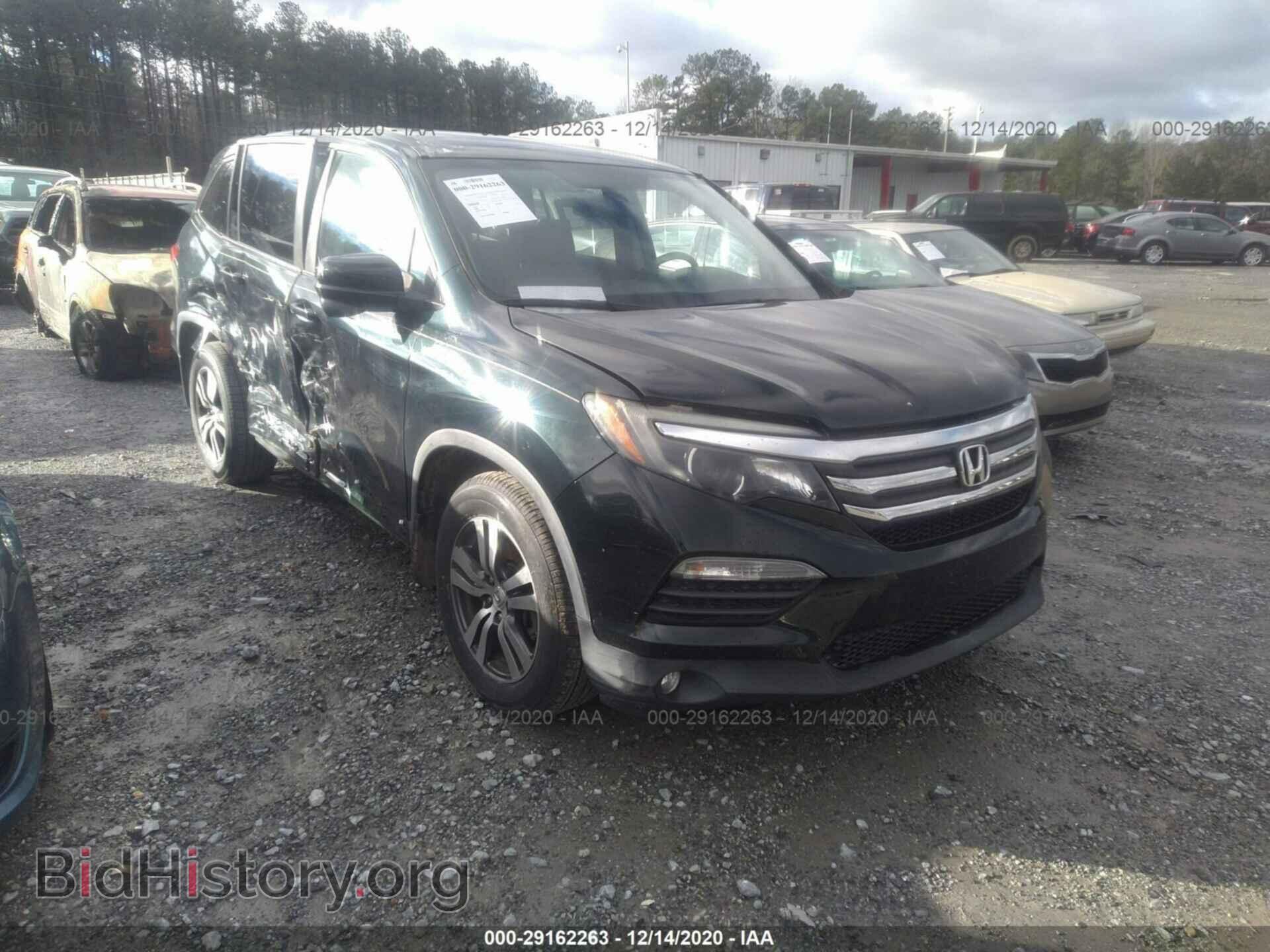 Photo 5FNYF5H31GB013865 - HONDA PILOT 2016