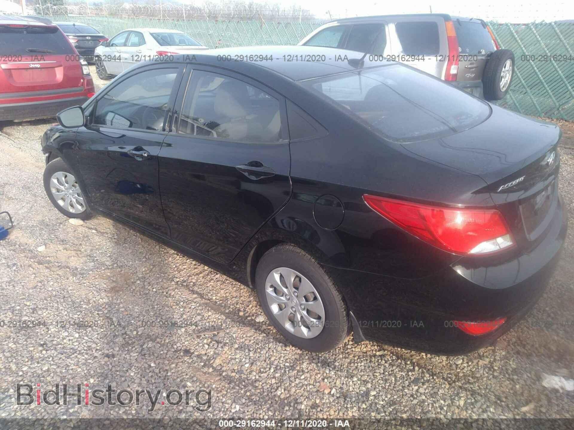 2016 HYUNDAI ACCENT - VIN: KMHCT4AEXGU017263 - Фото 3