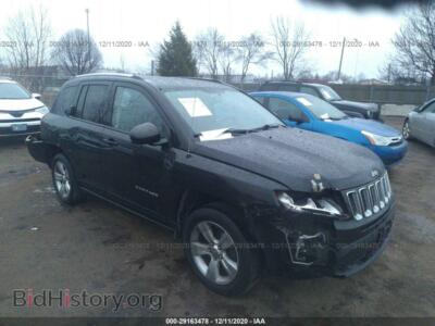 2012 Jeep COMPASS LATITUDE, black — VIN 1C4NJCEA0CD664169, IAAI