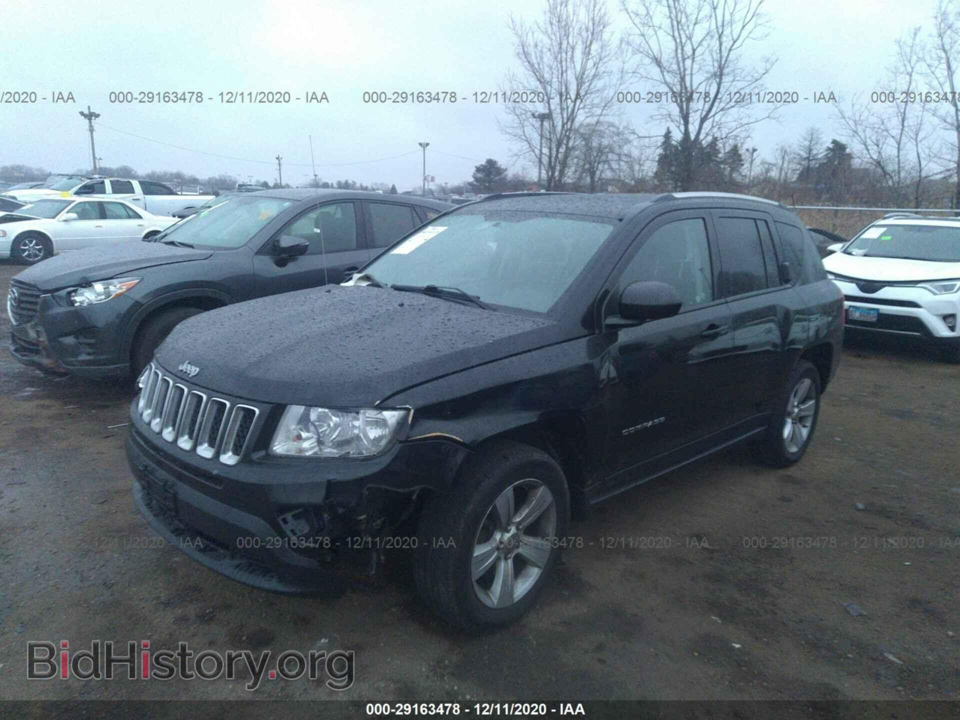 2012 JEEP COMPASS - VIN: 1C4NJCEA0CD664169 - Фото 2