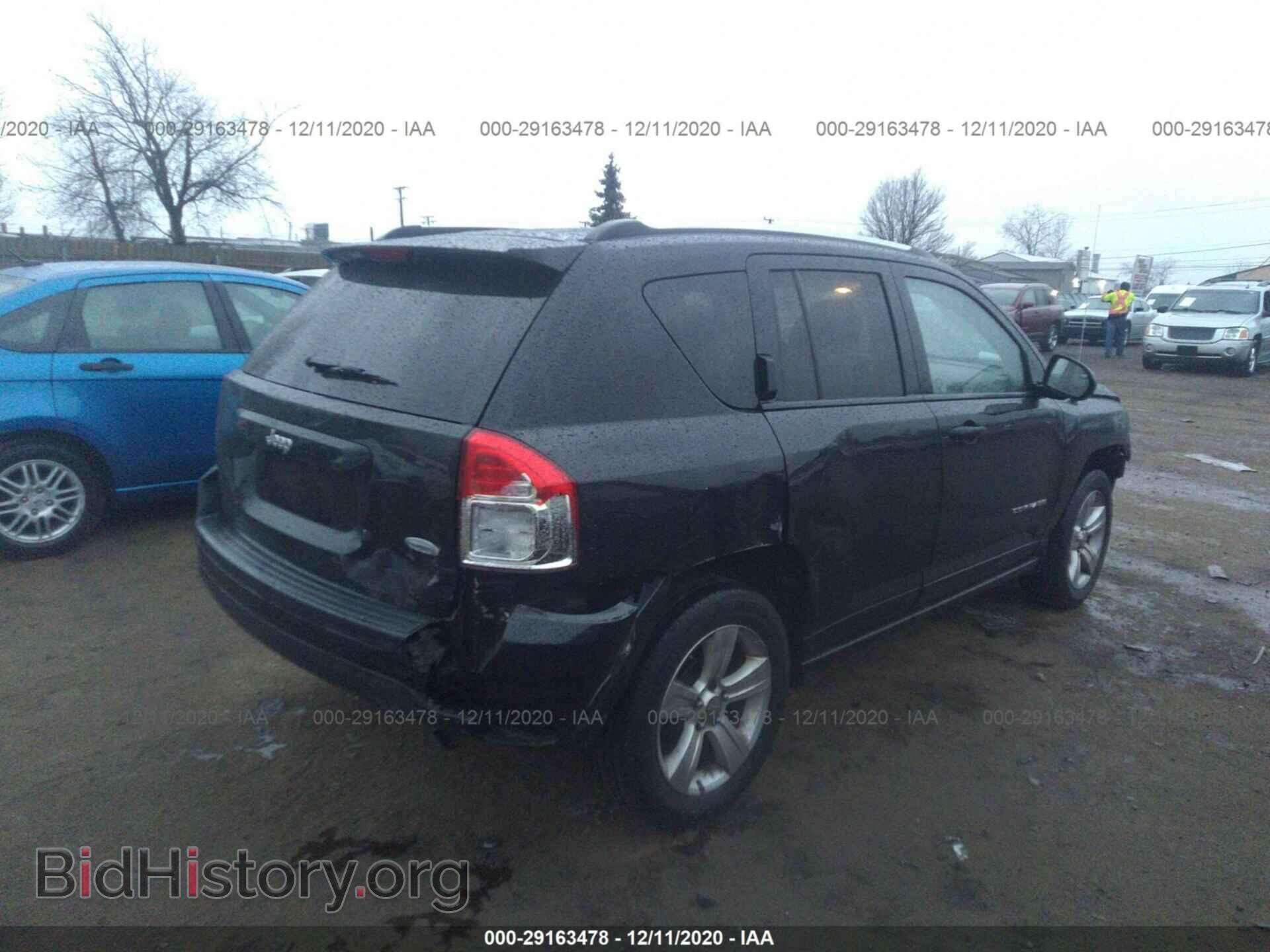 2012 JEEP COMPASS - VIN: 1C4NJCEA0CD664169 - Фото 4