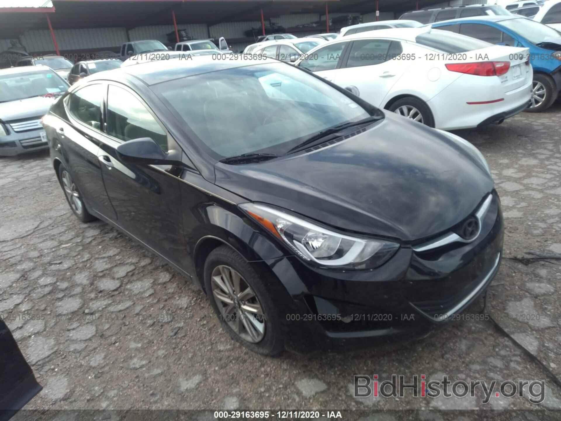 Photo KMHDH4AE5EU121596 - HYUNDAI ELANTRA 2014