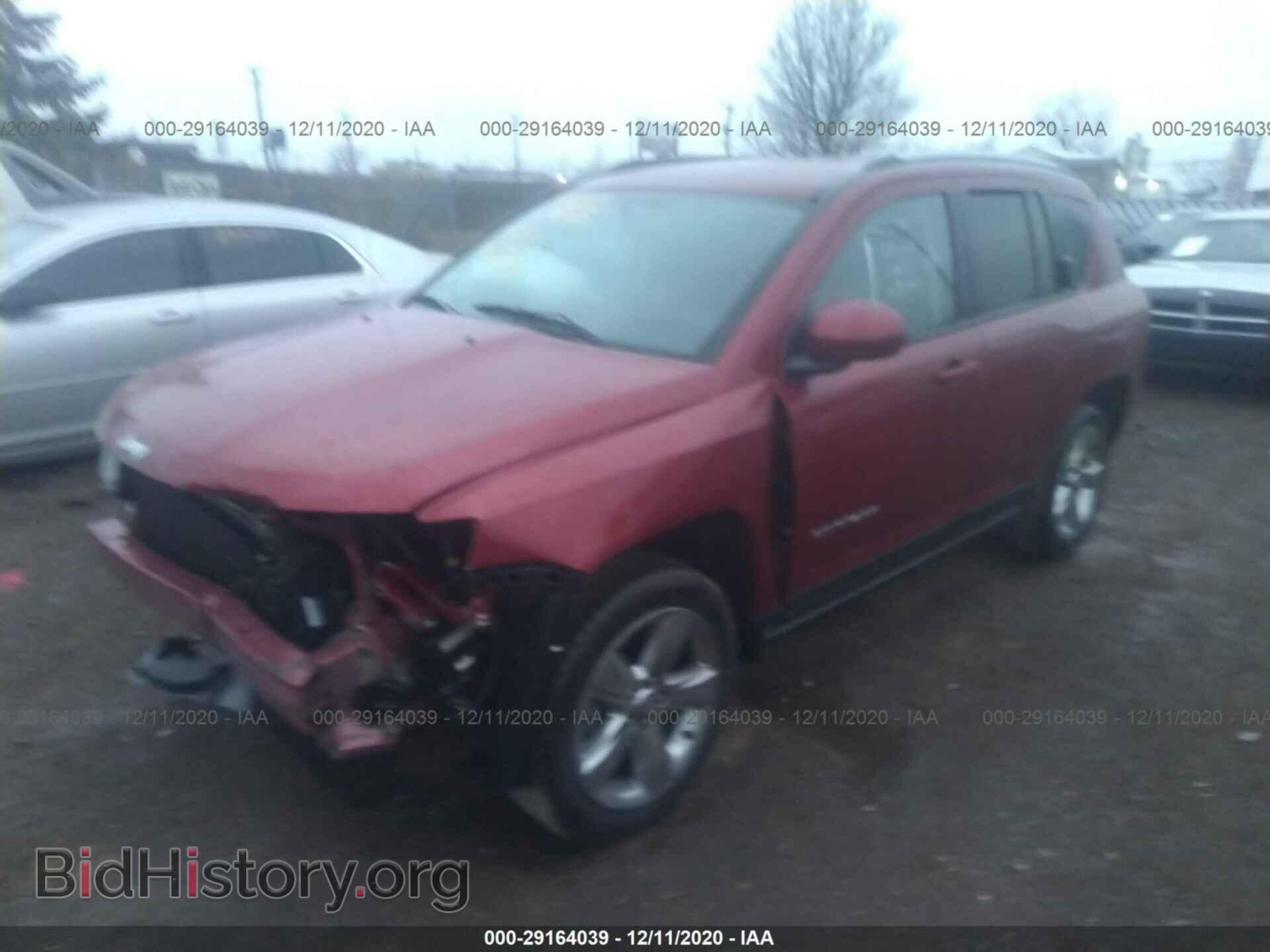 2016 JEEP COMPASS - VIN: 1C4NJDEB8GD651299 - Фото 2