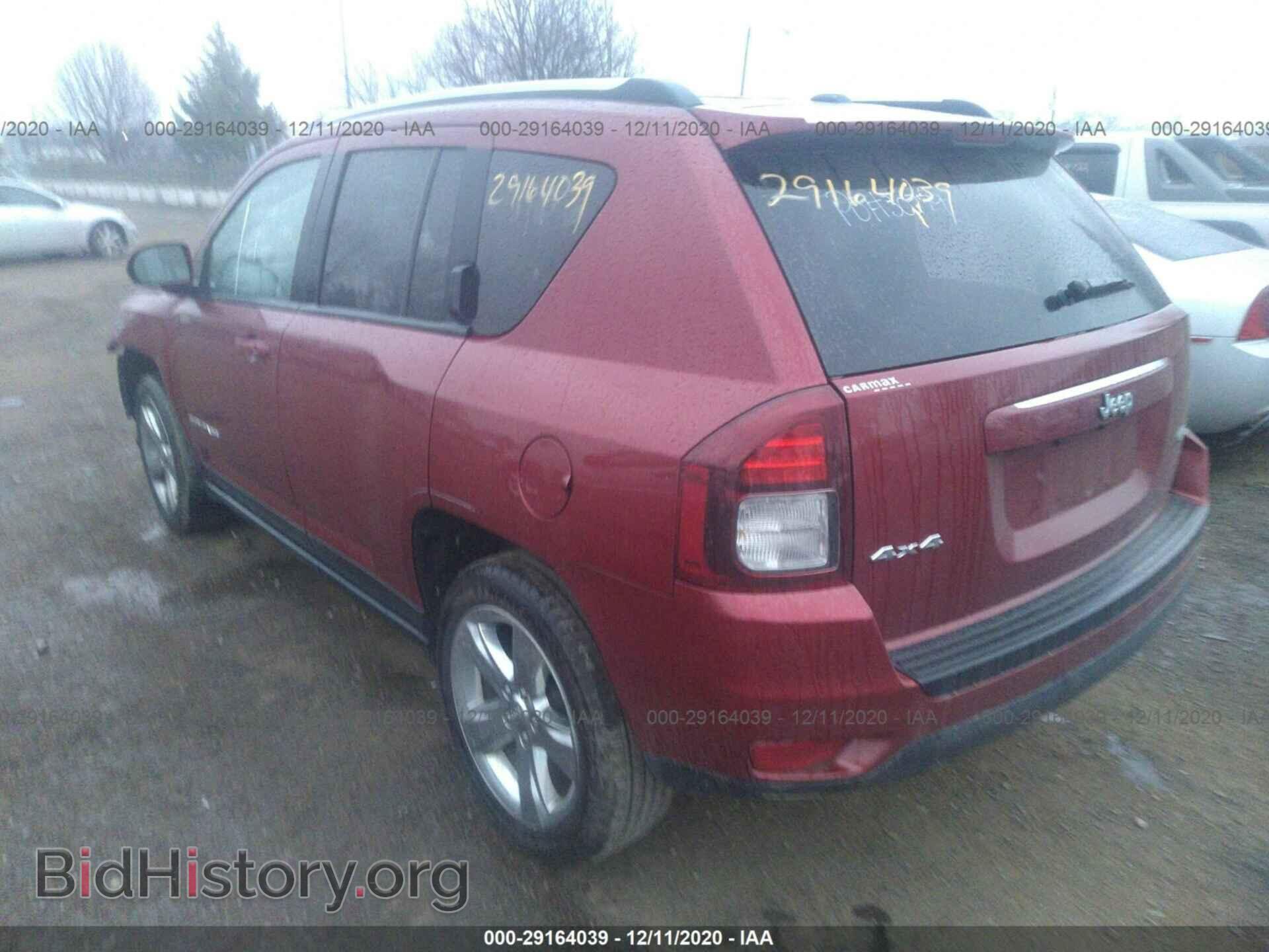 2016 JEEP COMPASS - VIN: 1C4NJDEB8GD651299 - Фото 3