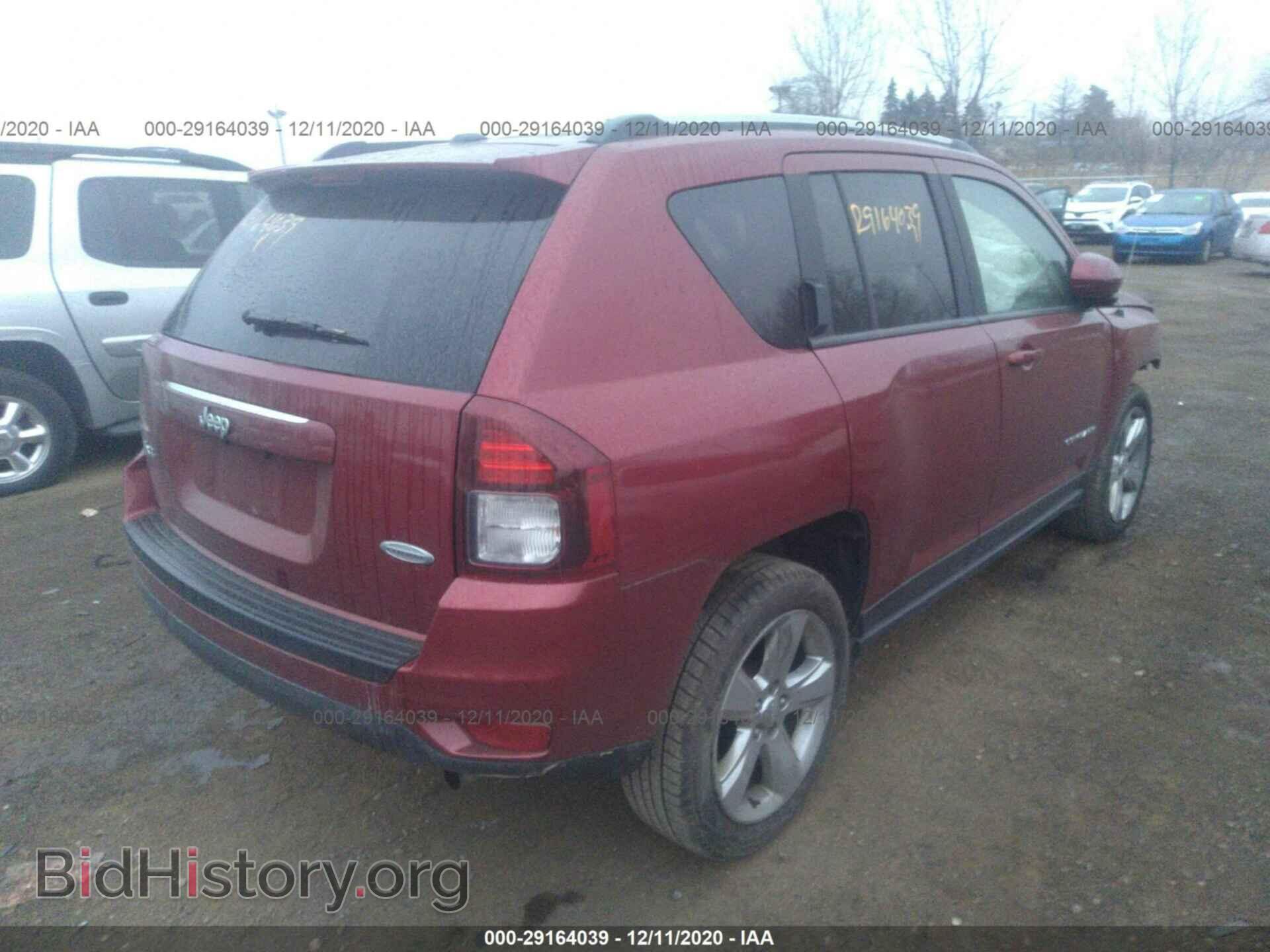 2016 JEEP COMPASS - VIN: 1C4NJDEB8GD651299 - Фото 4