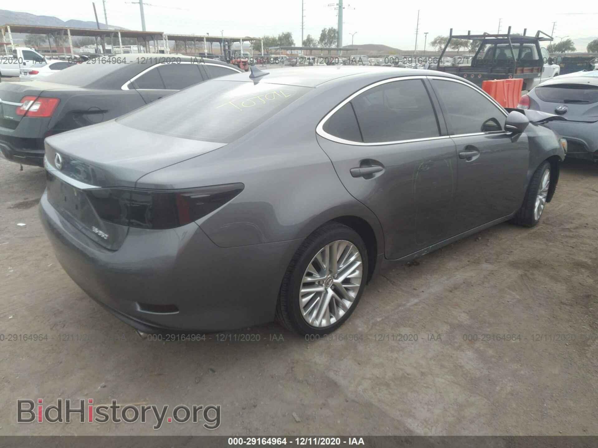 2013 LEXUS ES 350 - VIN: JTHBK1GG6D2011654 - Фото 4