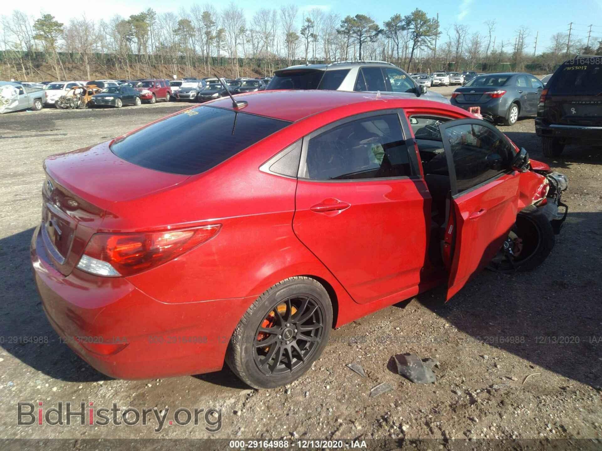 2013 HYUNDAI ACCENT - VIN: KMHCU4AE8DU321040 - Фото 4