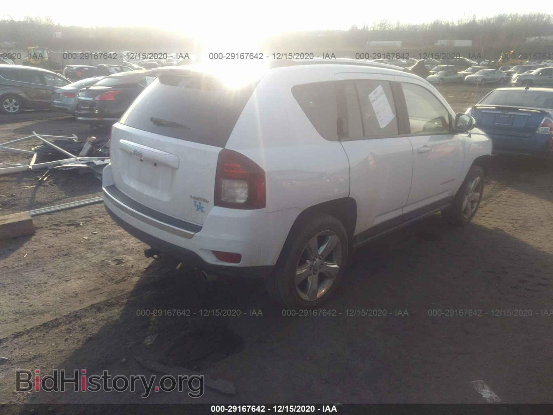2014 JEEP COMPASS - VIN: 1C4NJCCBXED652643 - Фото 4